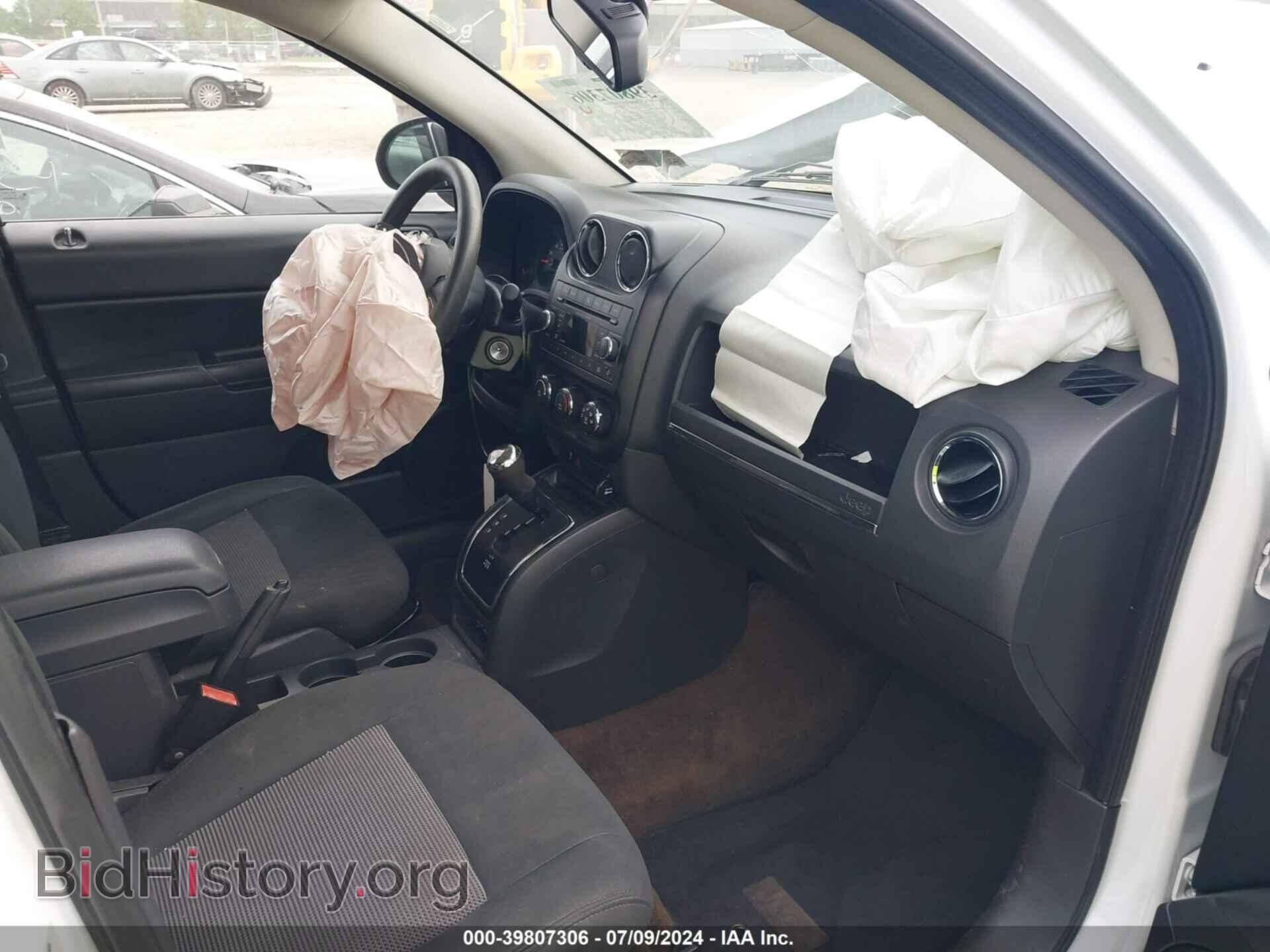 2013 JEEP COMPASS - VIN: 1C4NJDBB9DD246326 - Фото 5