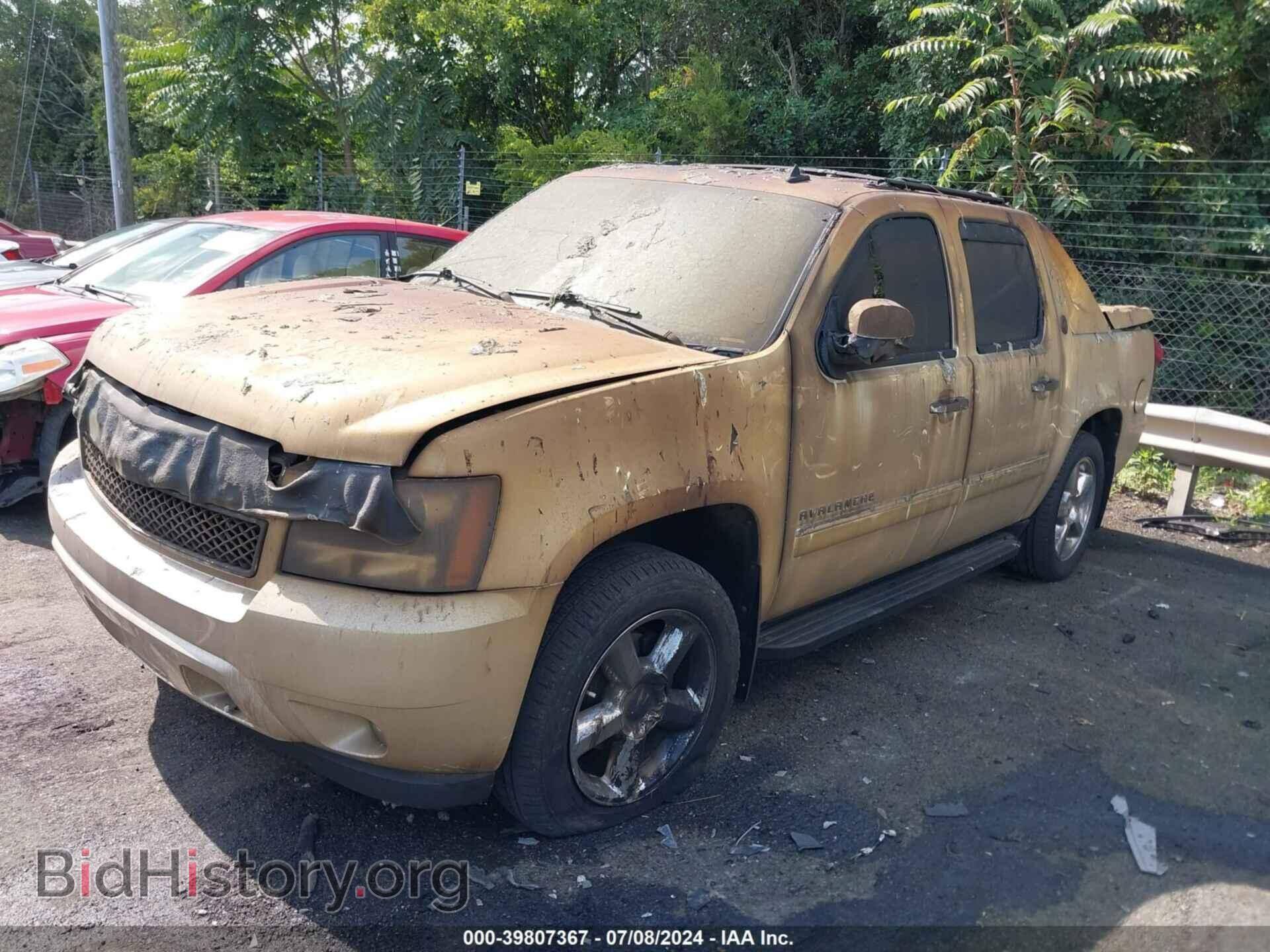 2013 CHEVROLET AVALANCHE - VIN: 3GNMCGE09DG366896 - Фото 2