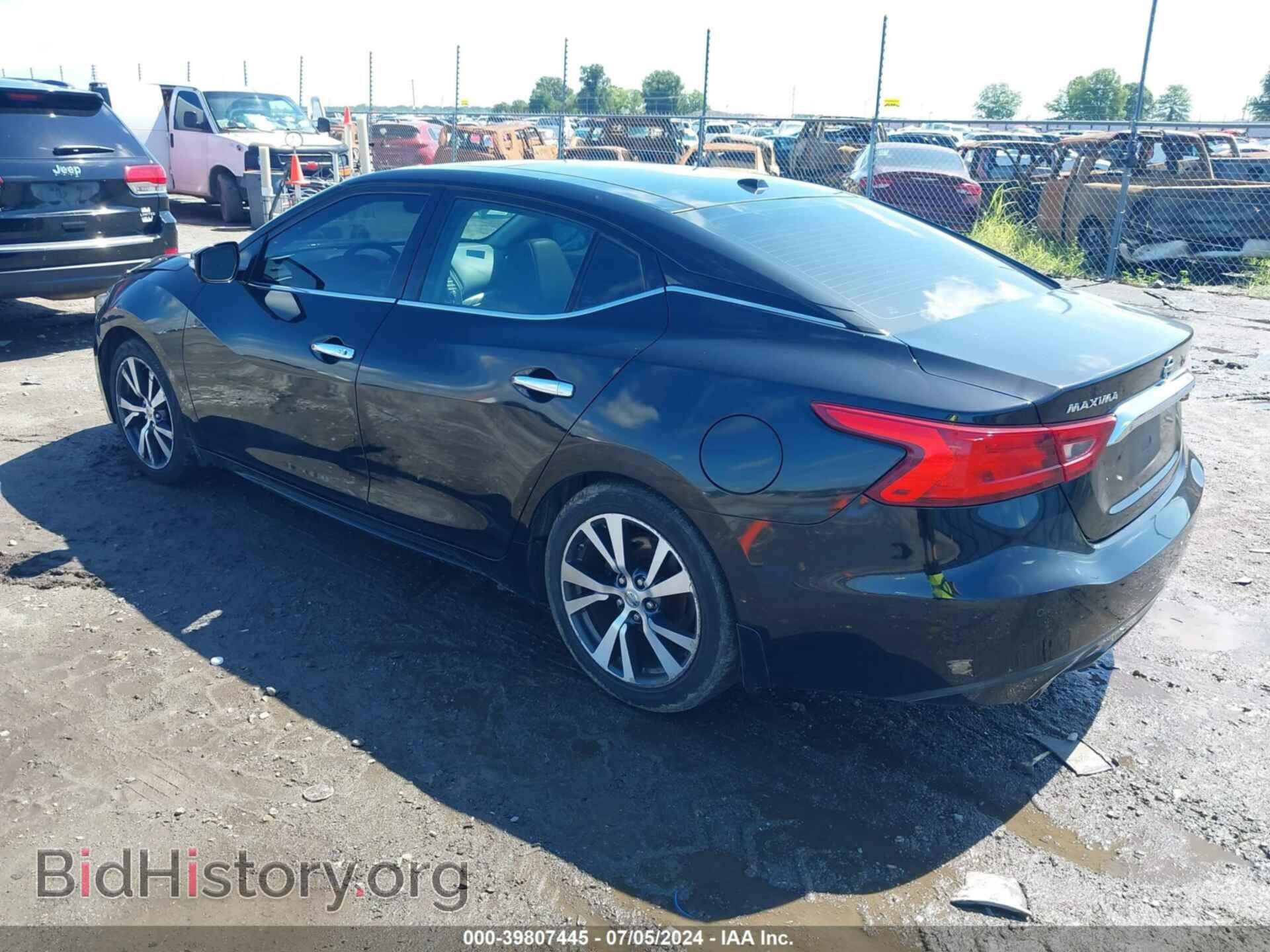2017 NISSAN MAXIMA - VIN: 1N4AA6AP7HC446534 - Фото 3