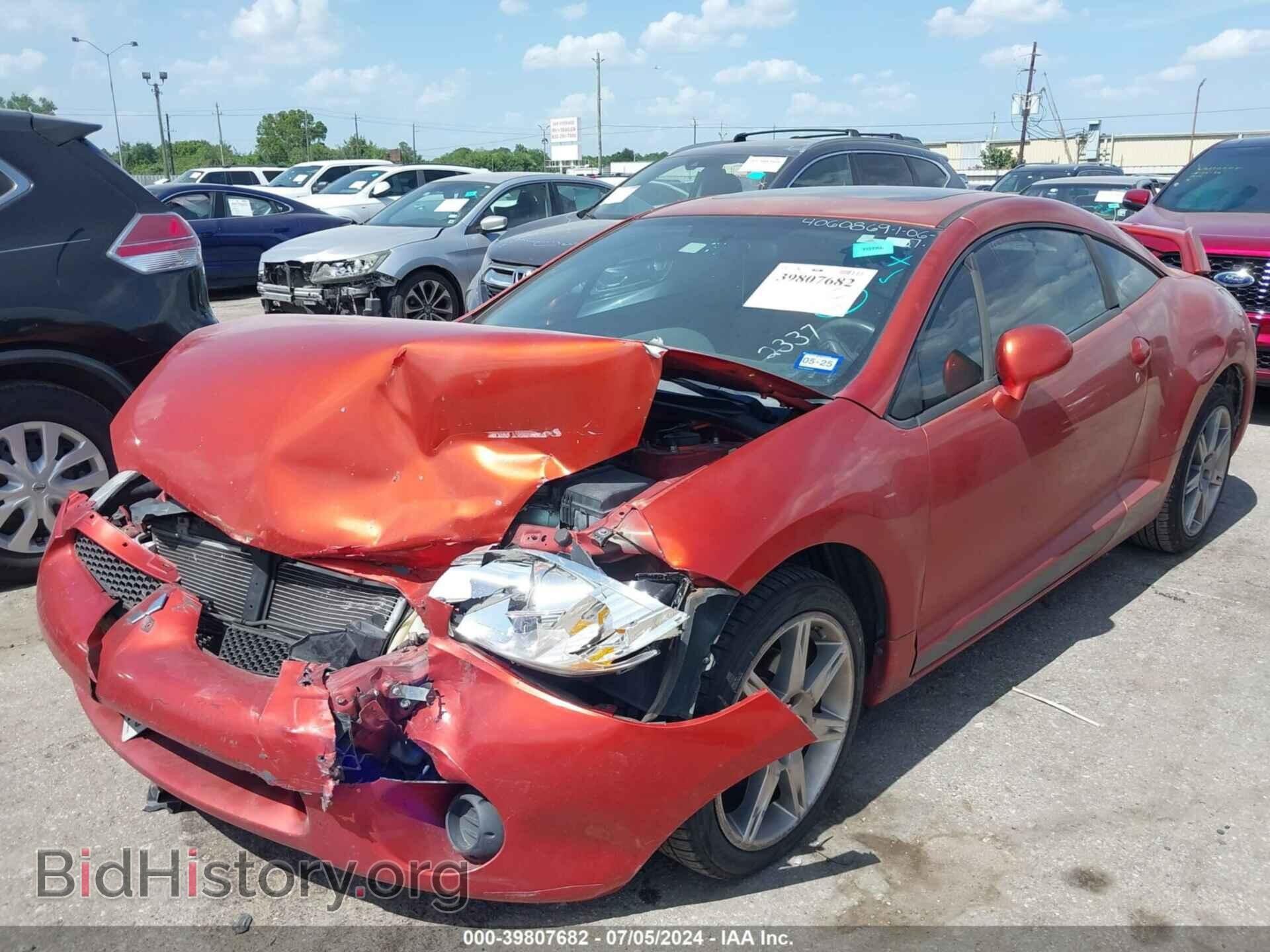 2008 MITSUBISHI ECLIPSE - VIN: 4A3AK64F08E012337 - Photo 2