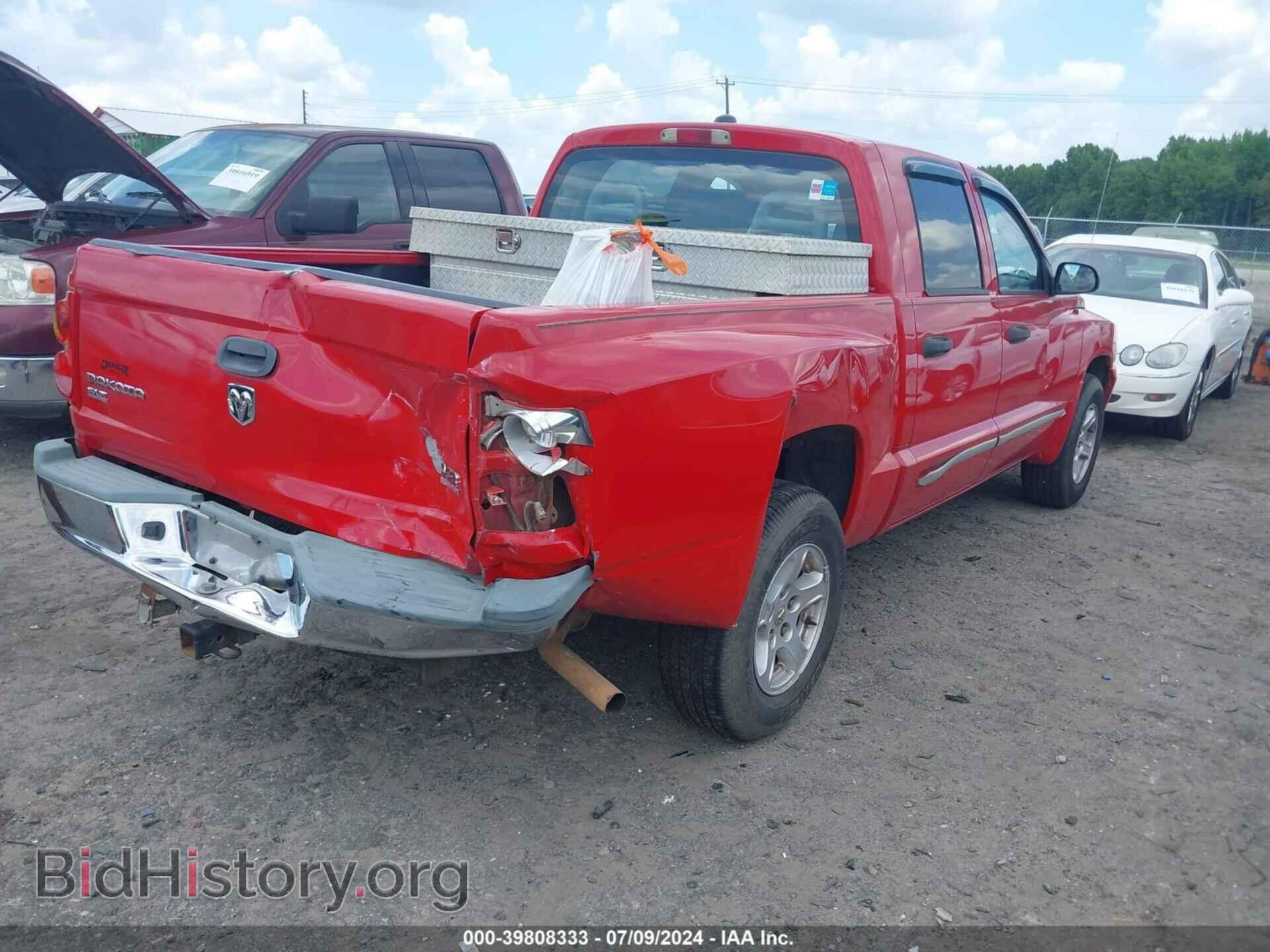 2006 DODGE DAKOTA - VIN: 1D7HE48N56S616016 - Фото 4