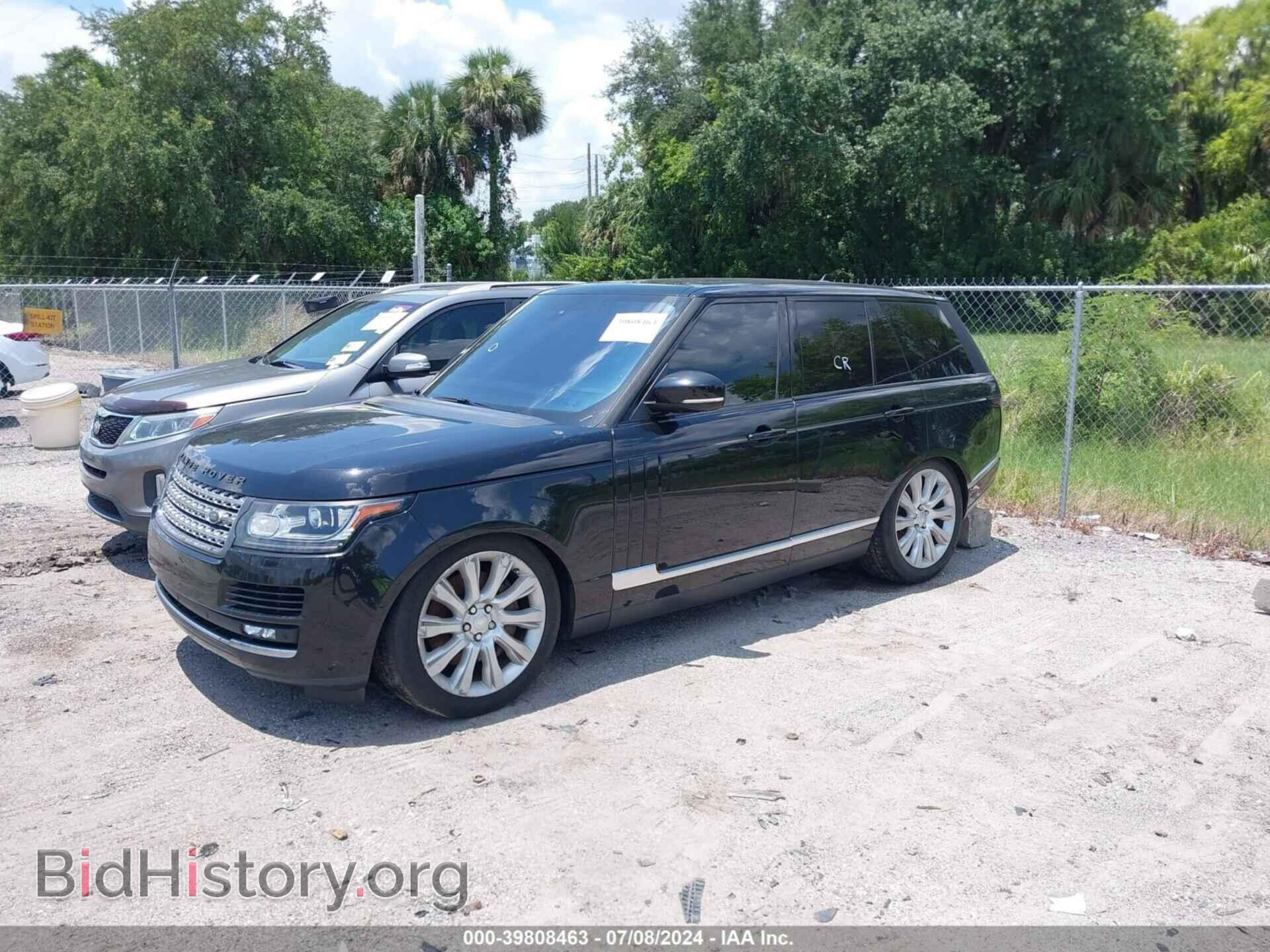 2016 LAND ROVER RANGE ROVER - VIN: SALGS2EF6GA247697 - Фото 2
