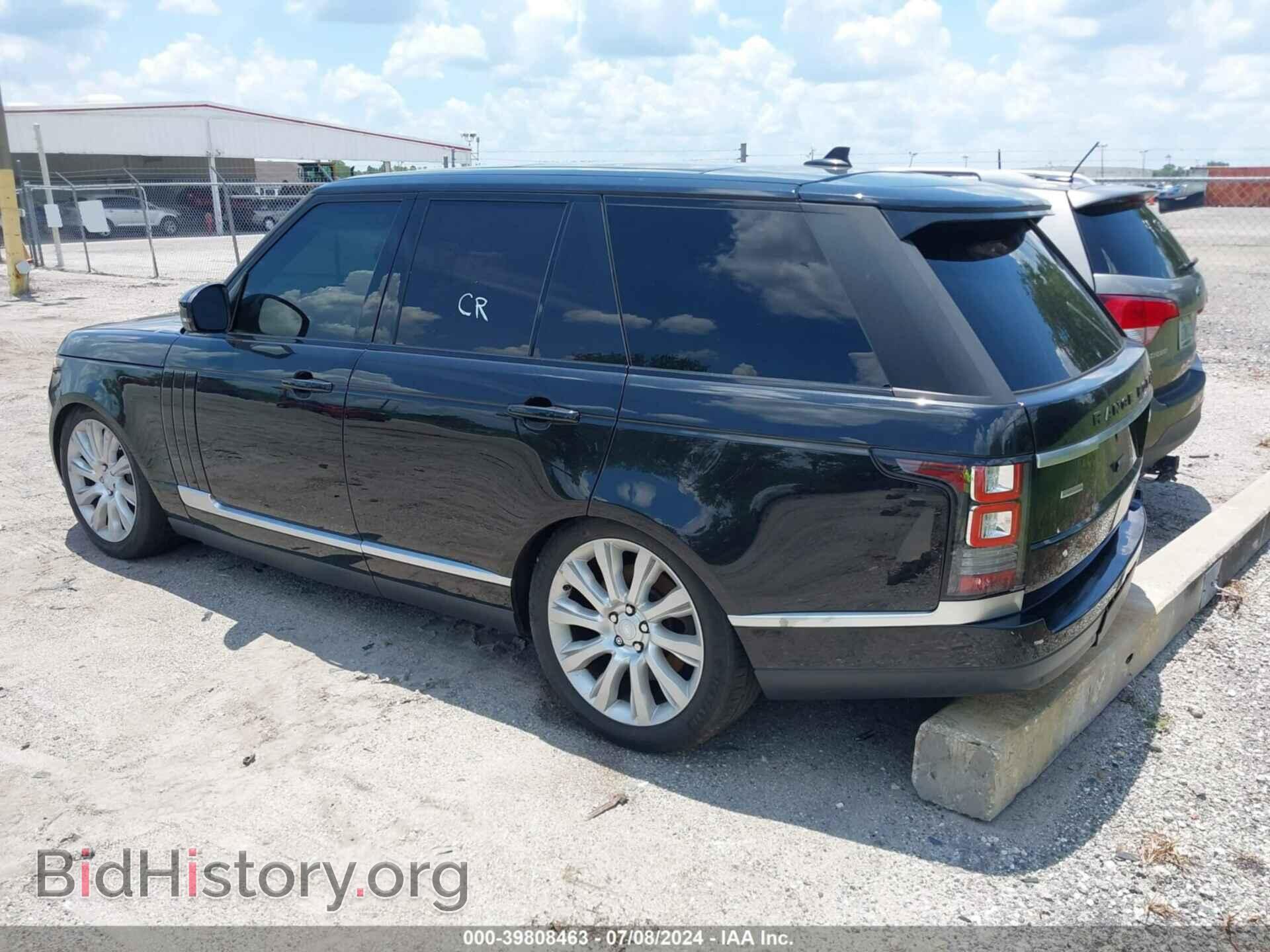 2016 LAND ROVER RANGE ROVER - VIN: SALGS2EF6GA247697 - Фото 3