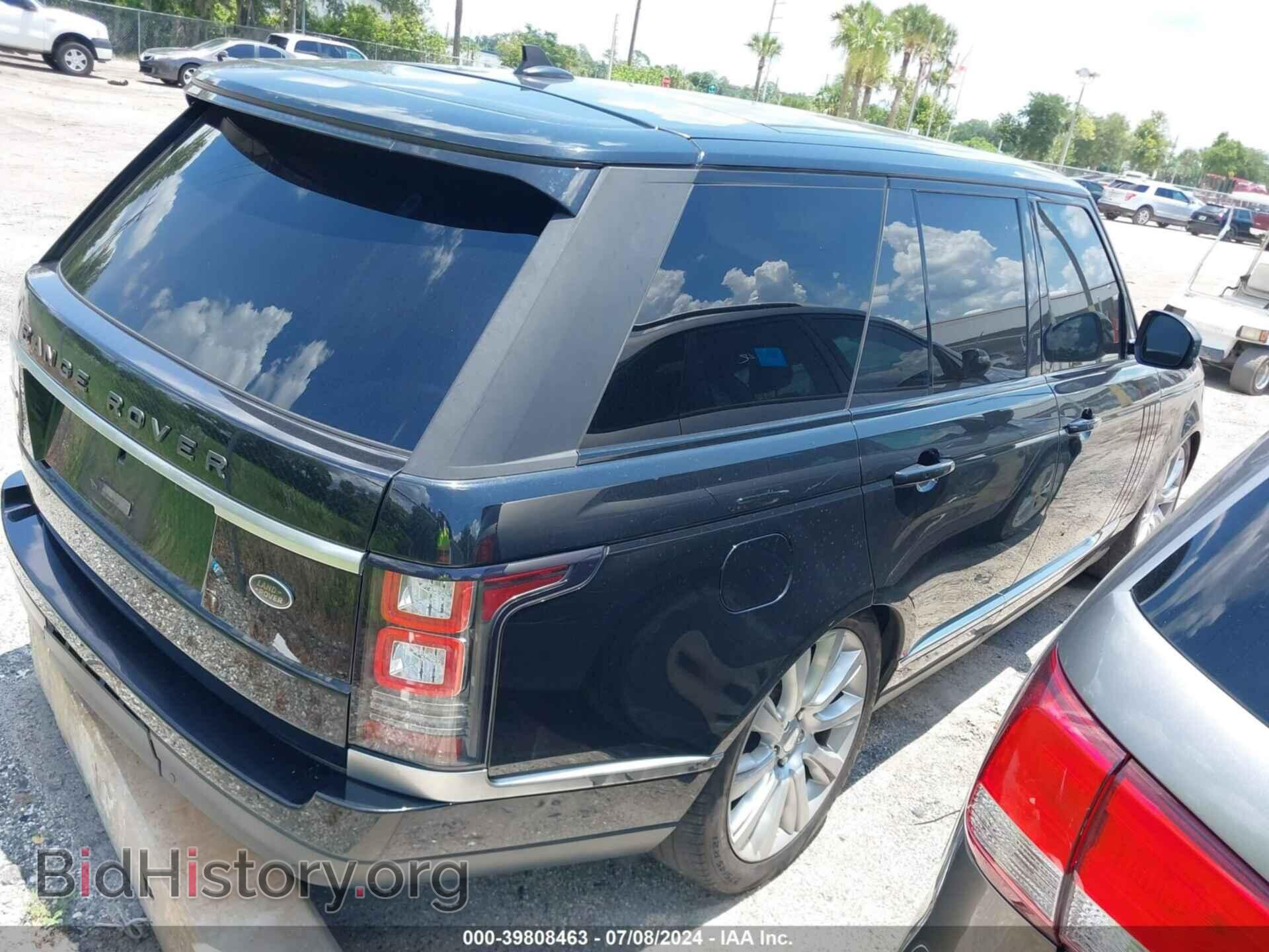 2016 LAND ROVER RANGE ROVER - VIN: SALGS2EF6GA247697 - Фото 4