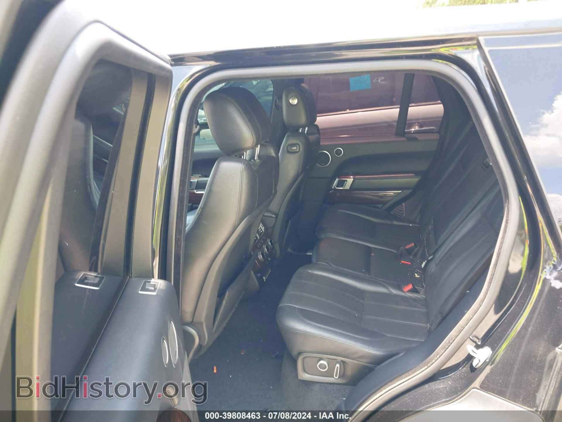 2016 LAND ROVER RANGE ROVER - VIN: SALGS2EF6GA247697 - Фото 8