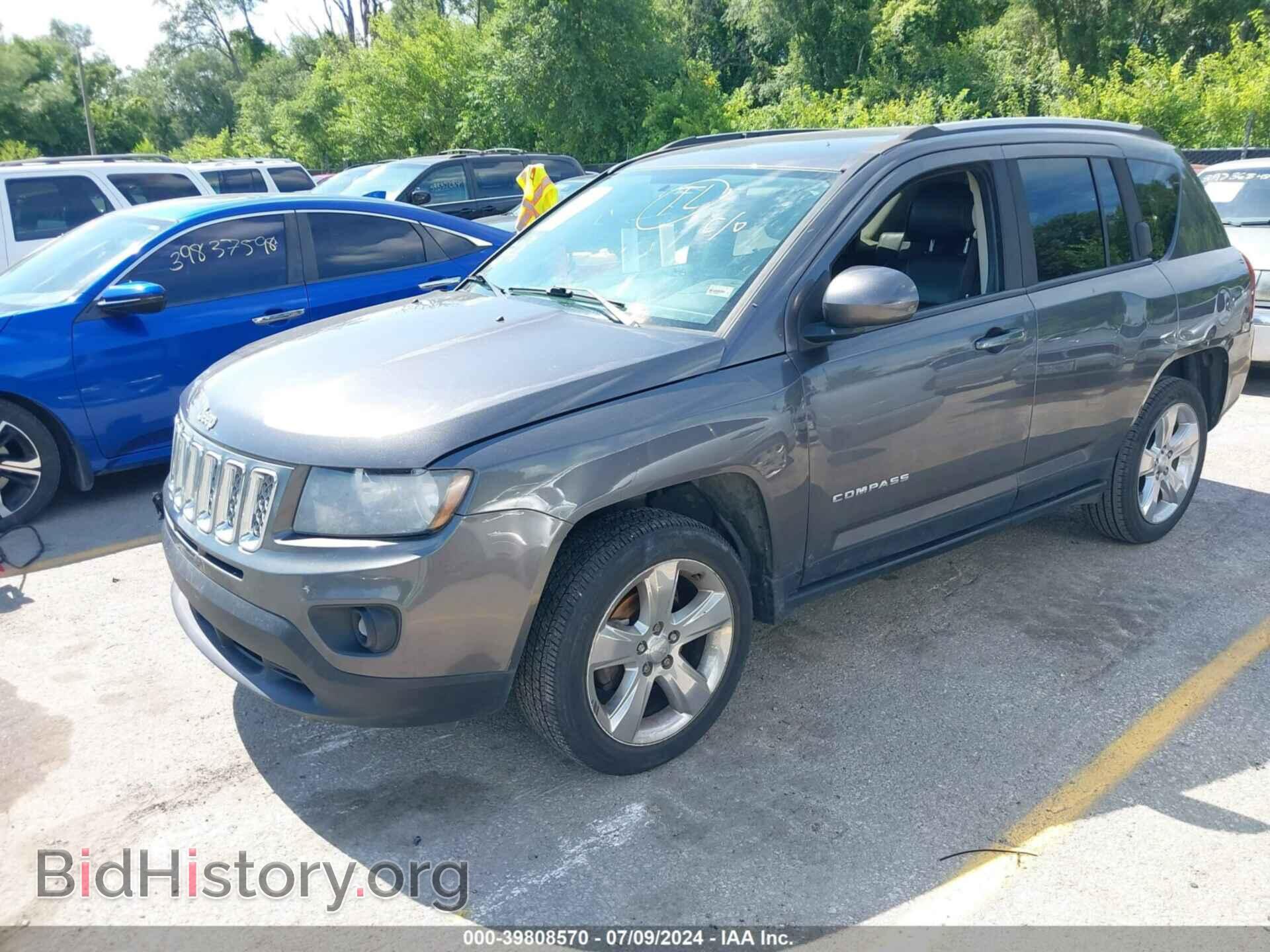 2016 JEEP COMPASS - VIN: 1C4NJCEBXGD543163 - Фото 2