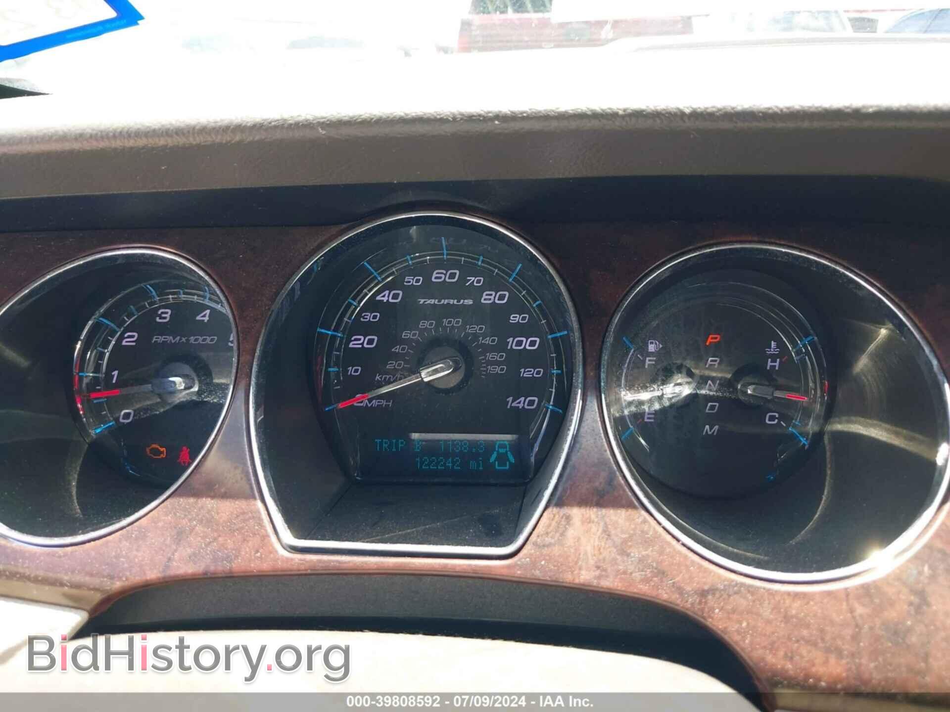 2011 FORD TAURUS - VIN: 1FAHP2FW5BG163491 - Фото 7