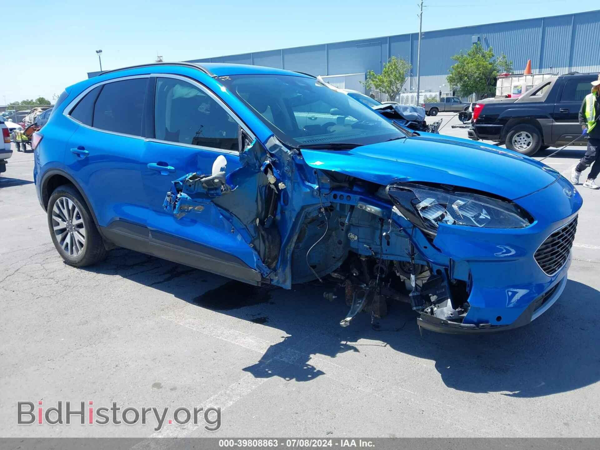Photo 1FMCU9J98LUA36210 - FORD ESCAPE 2020