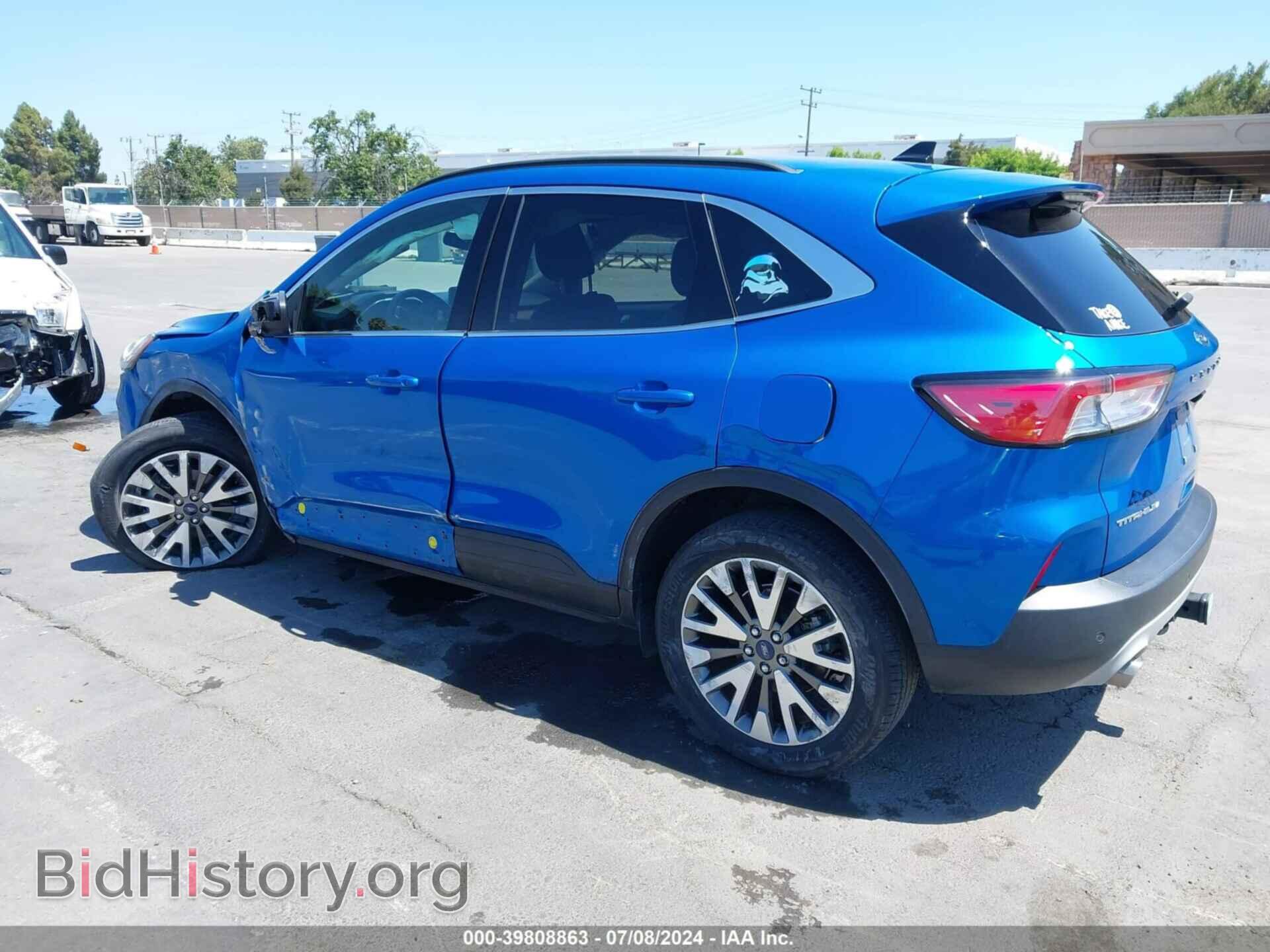 2020 FORD ESCAPE - VIN: 1FMCU9J98LUA36210 - Photo 3