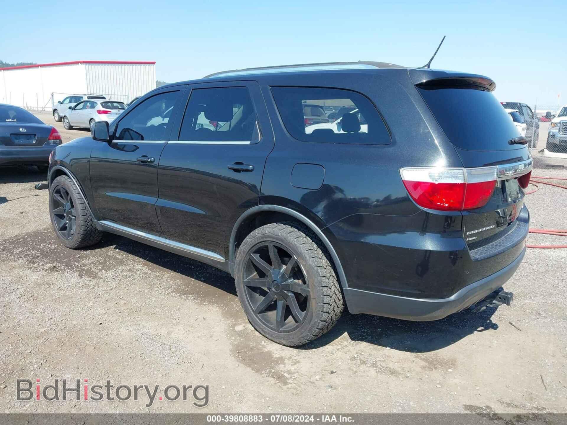 2012 DODGE DURANGO - VIN: 1C4RDJDG2CC118725 - Фото 3