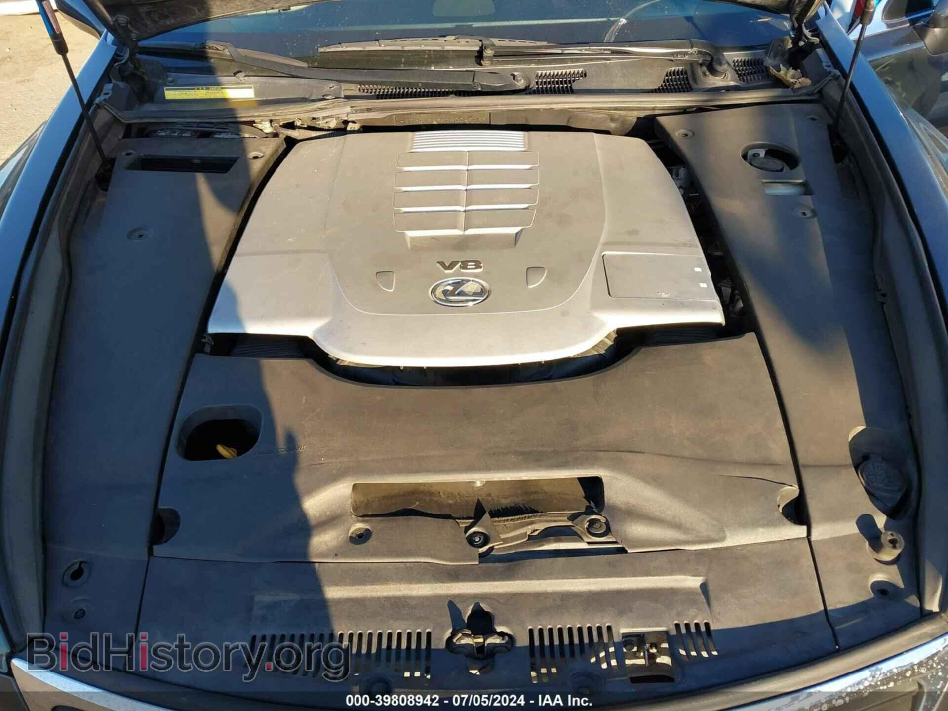 2007 LEXUS LS 460 - VIN: JTHGL46F275004734 - Фото 10