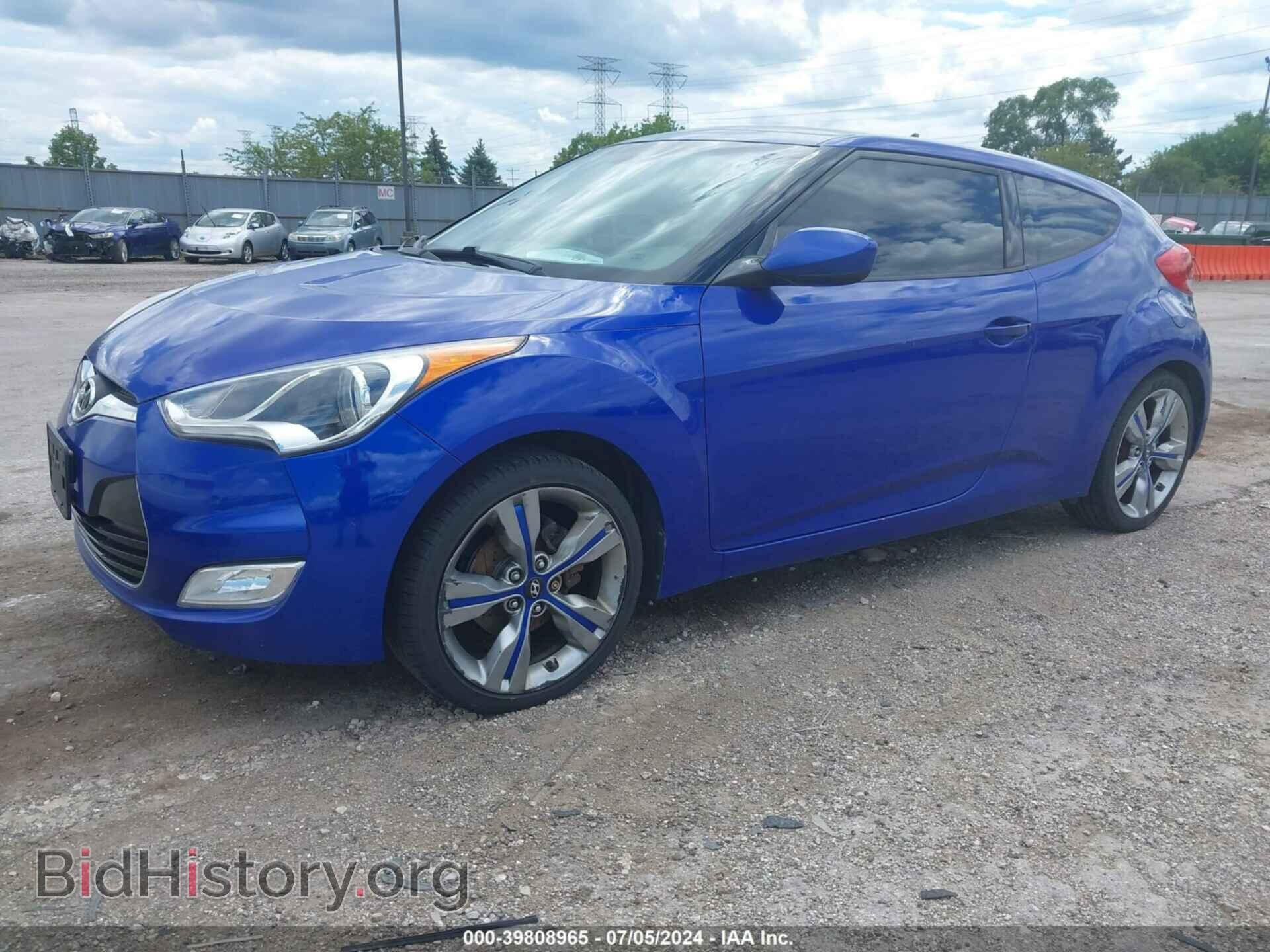 2012 HYUNDAI VELOSTER - VIN: KMHTC6AD7CU025317 - Фото 2