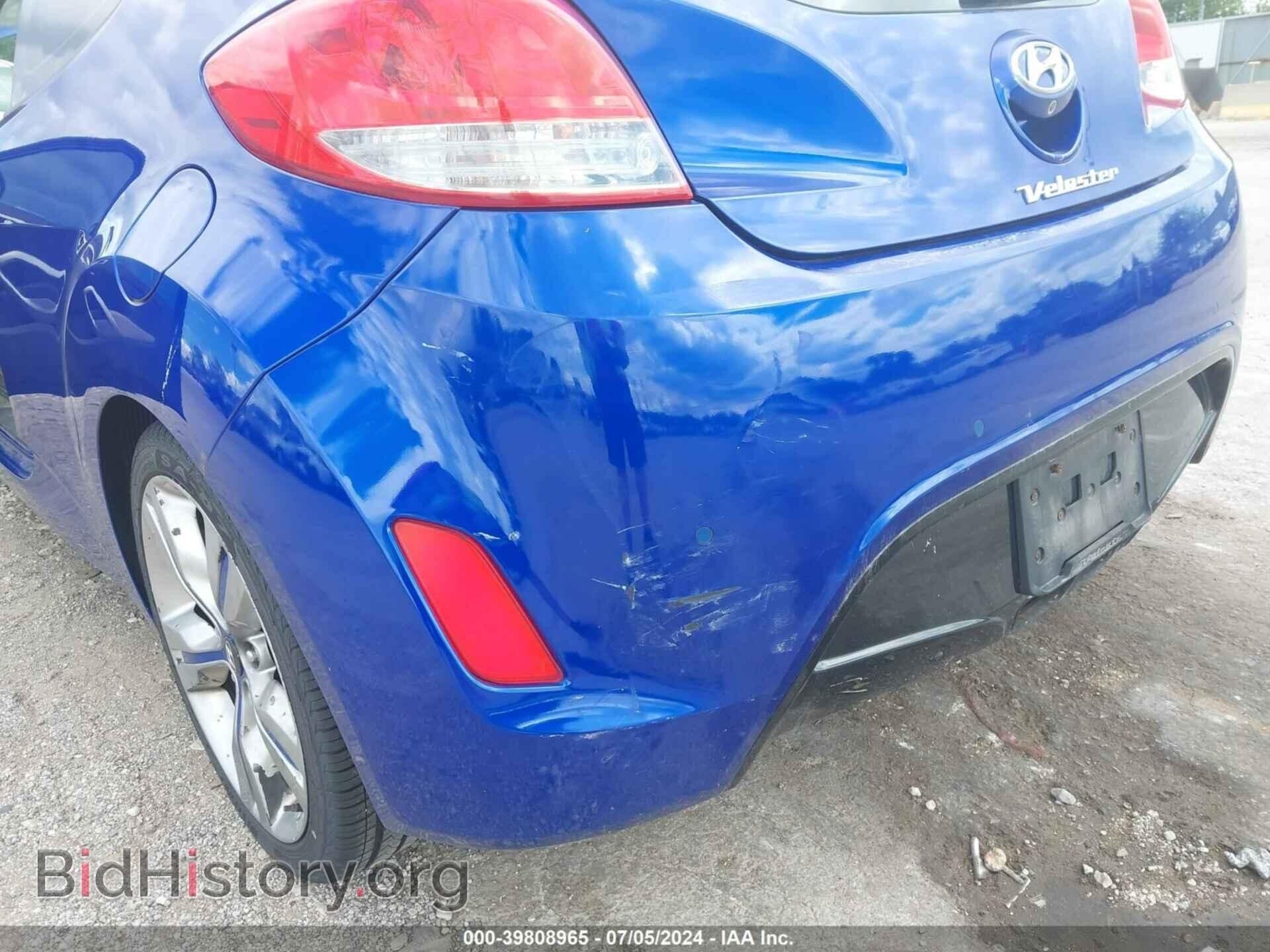 2012 HYUNDAI VELOSTER - VIN: KMHTC6AD7CU025317 - Фото 6