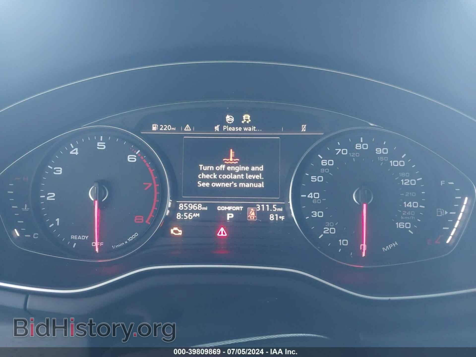 2018 AUDI A5 - VIN: WAUENCF54JA019509 - Фото 7