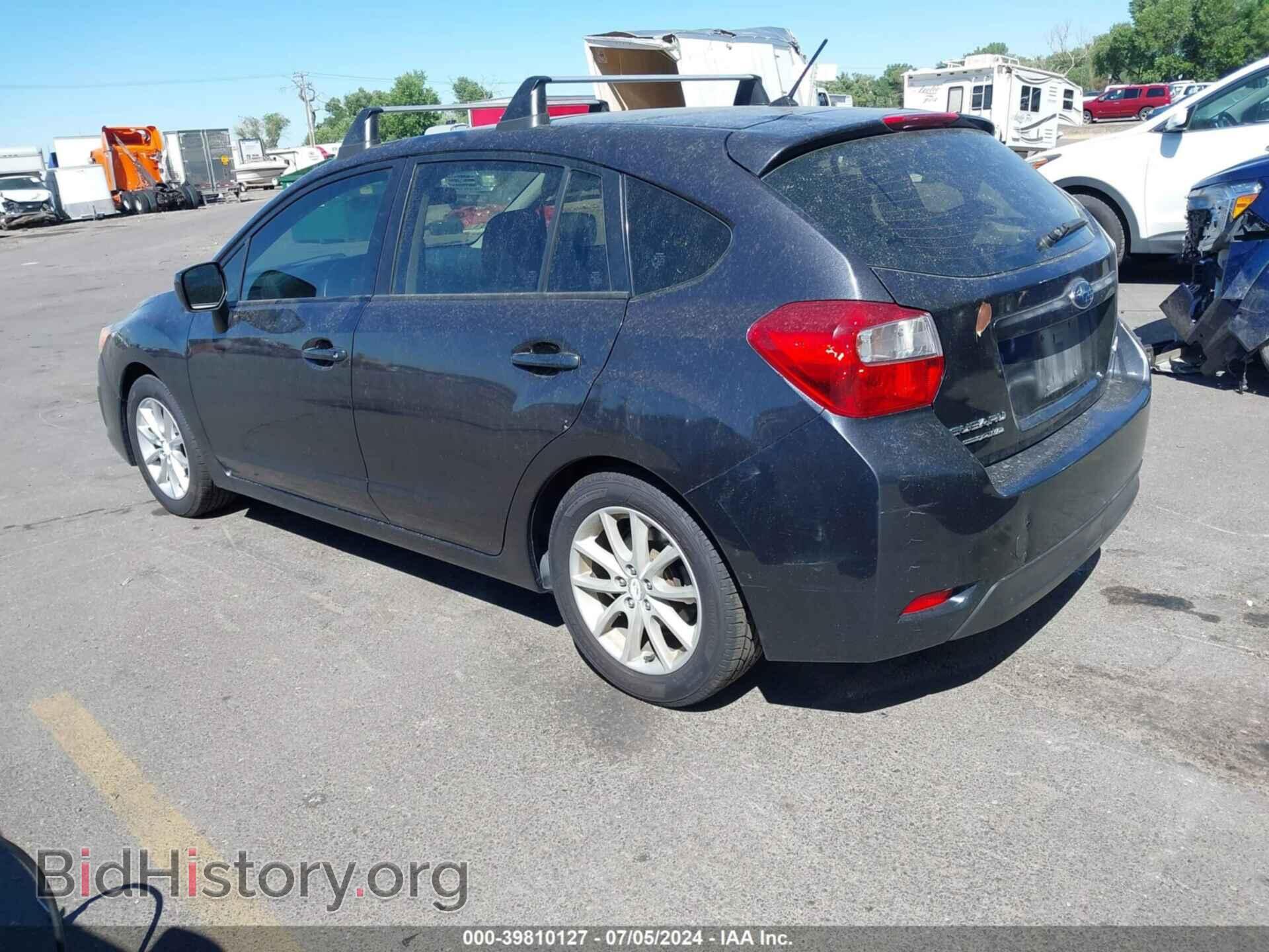 2014 SUBARU IMPREZA - VIN: JF1GPAC65EH325760 - Фото 3