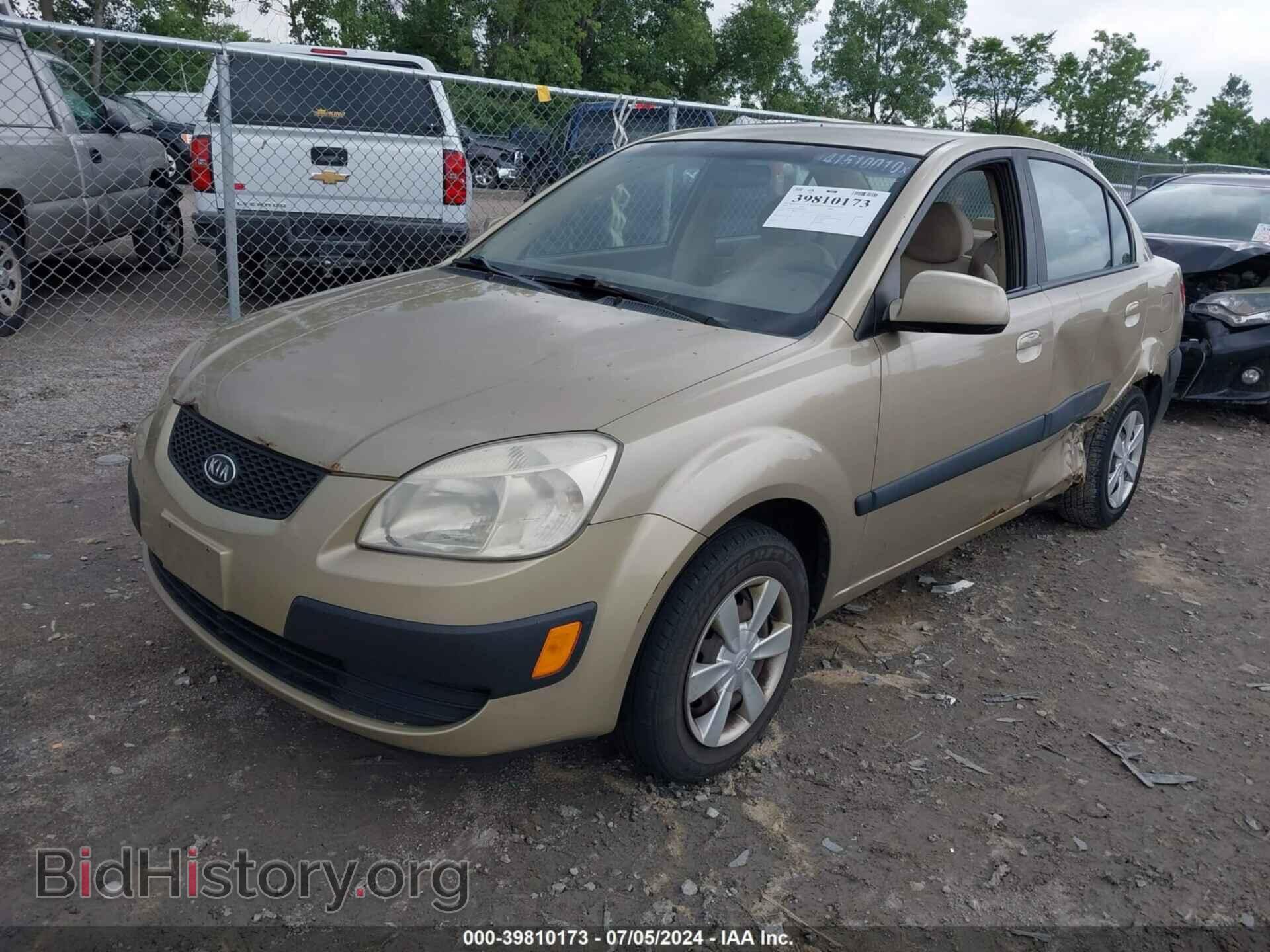 2007 KIA RIO - VIN: KNADE123776292010 - Photo 2