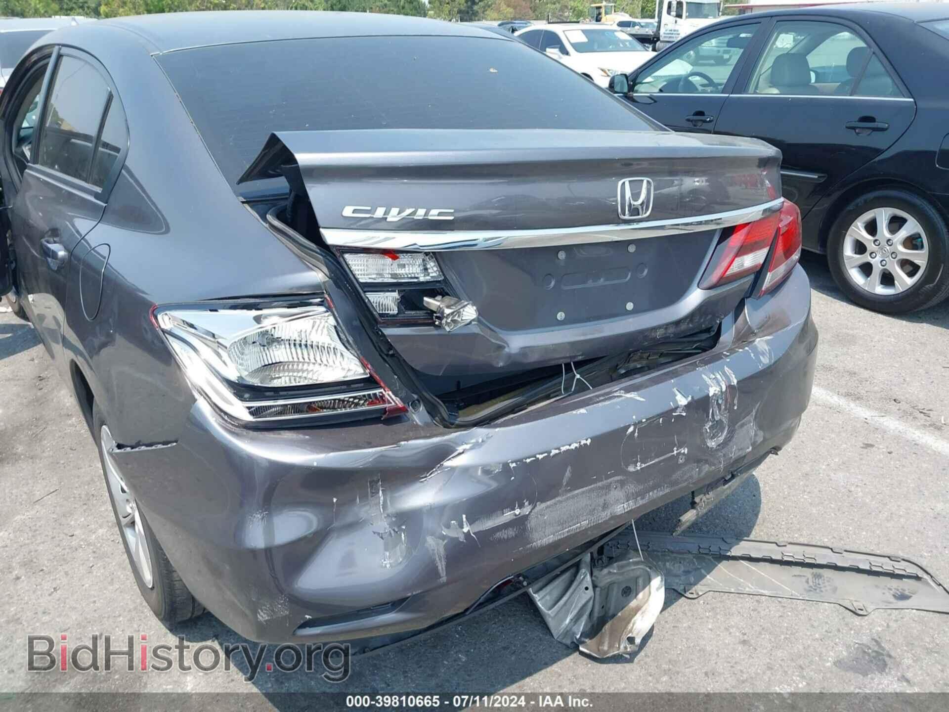 2015 HONDA CIVIC - VIN: 2HGFB2F50FH554454 - Фото 6