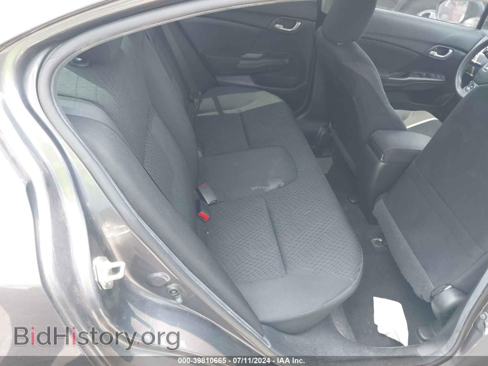 2015 HONDA CIVIC - VIN: 2HGFB2F50FH554454 - Фото 8