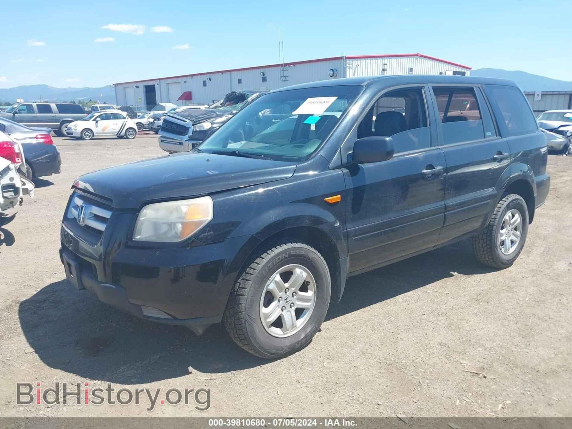 2007 HONDA PILOT - VIN: 5FNYF28137B021589 - Фото 2