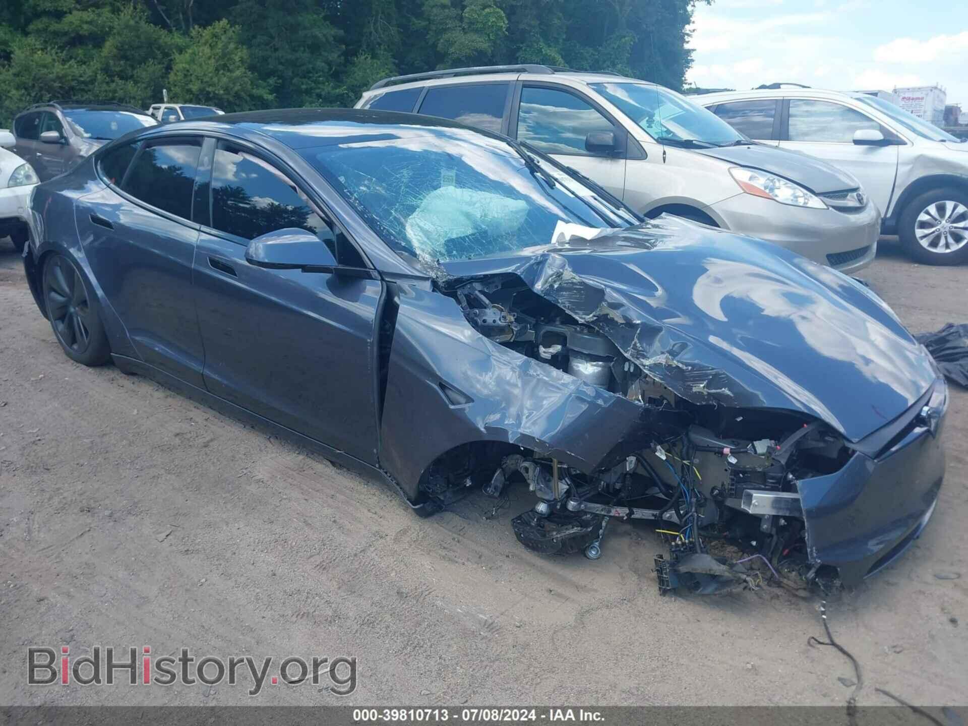 Photo 5YJSA1E69MF442680 - TESLA MODEL S 2021