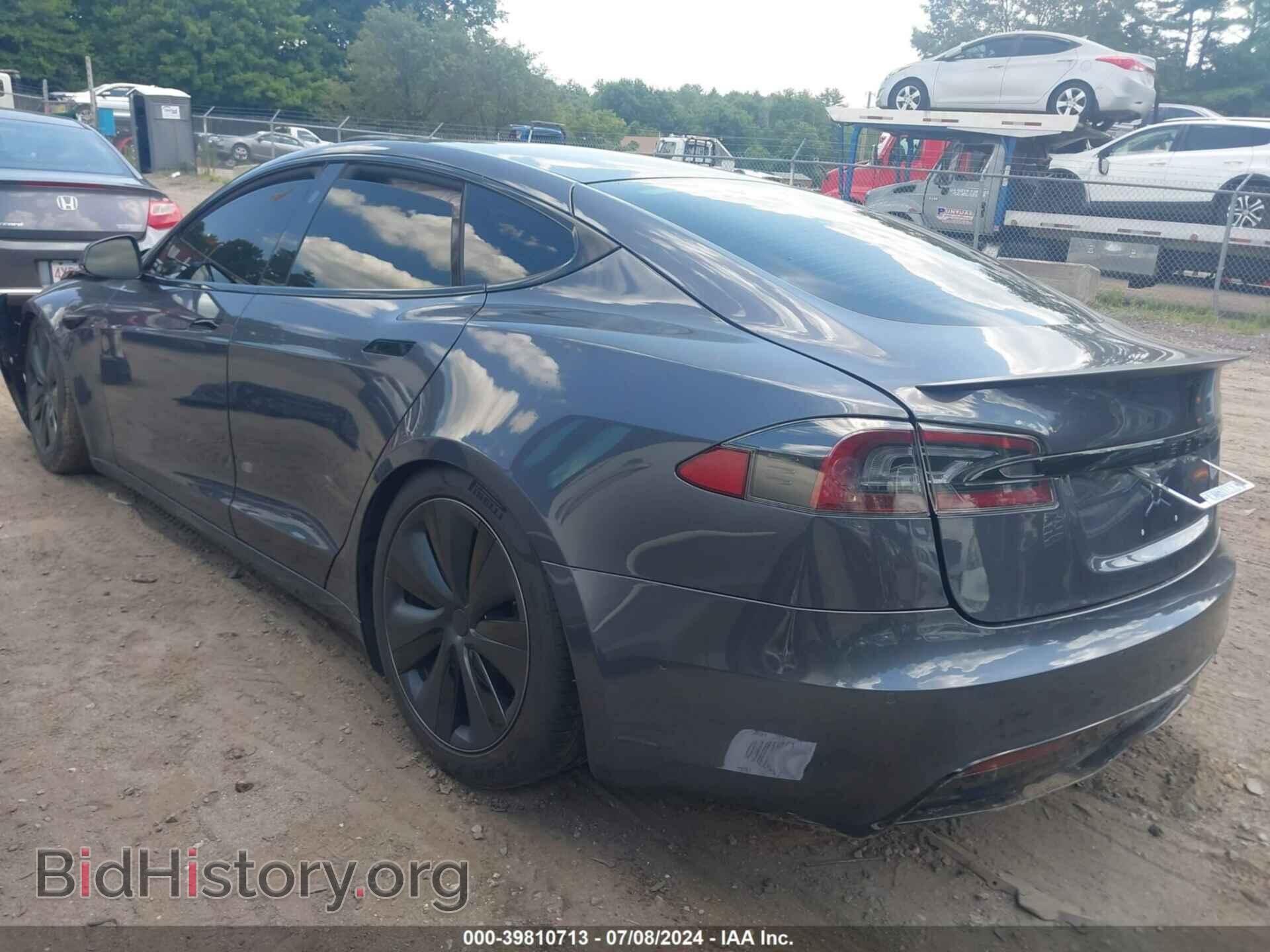 2021 TESLA MODEL S - VIN: 5YJSA1E69MF442680 - Фото 3
