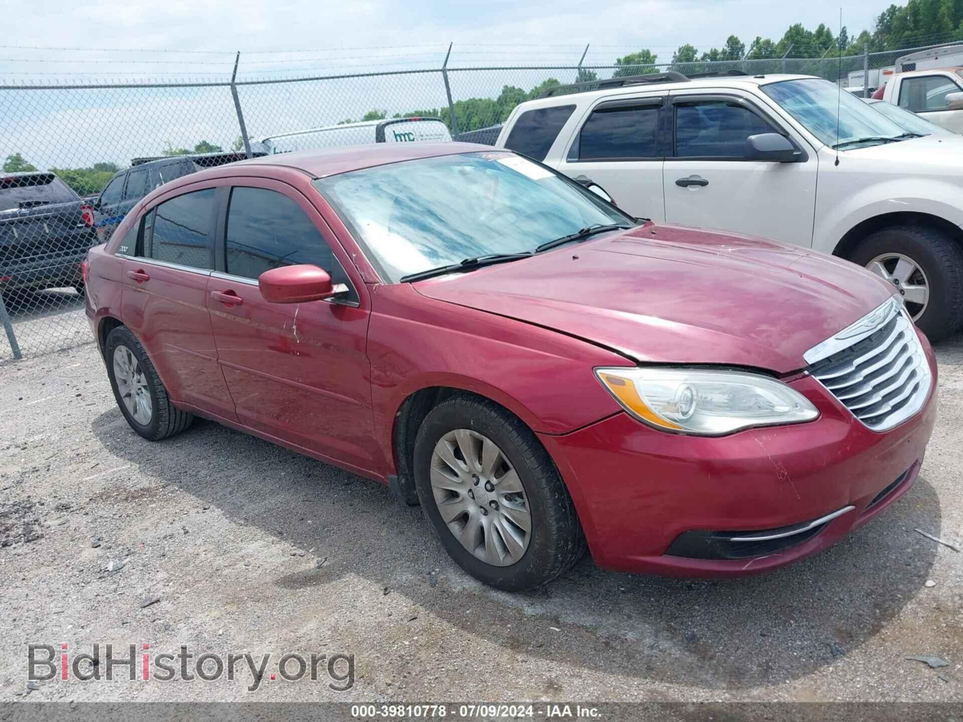 Фотография 1C3CCBAB9CN200127 - CHRYSLER 200 2012