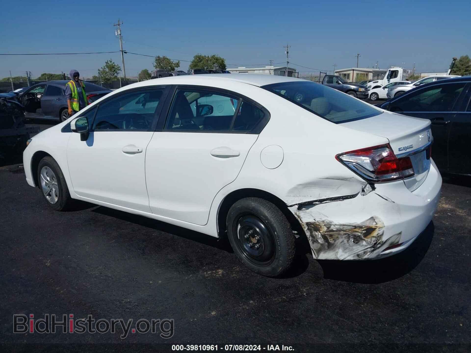 2015 HONDA CIVIC - VIN: 19XFB2F58FE265106 - Фото 3