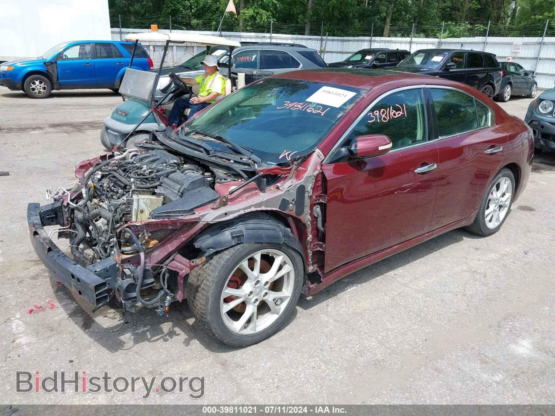2013 NISSAN MAXIMA - VIN: 1N4AA5AP1DC833360 - Фото 2