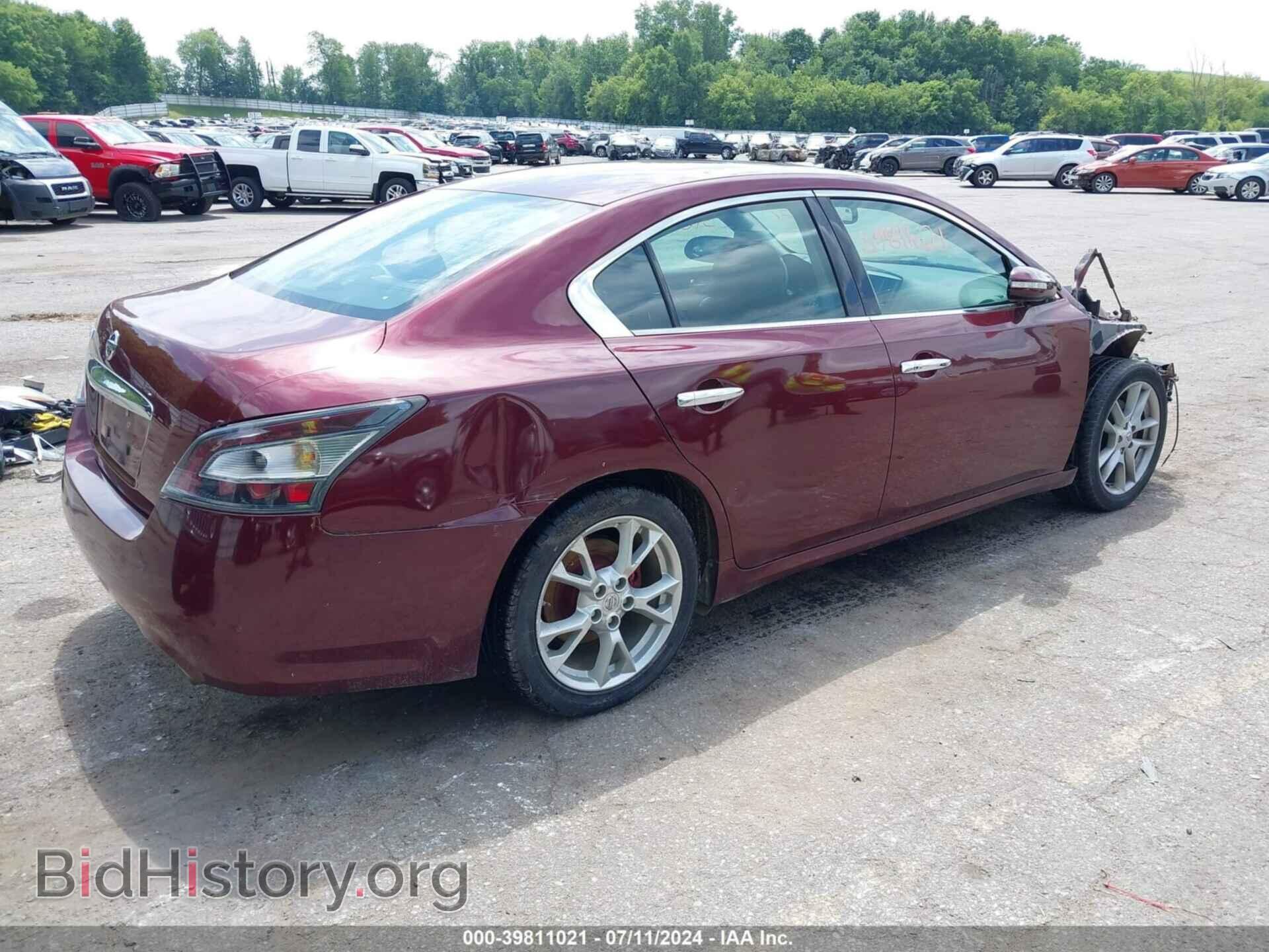 2013 NISSAN MAXIMA - VIN: 1N4AA5AP1DC833360 - Фото 4
