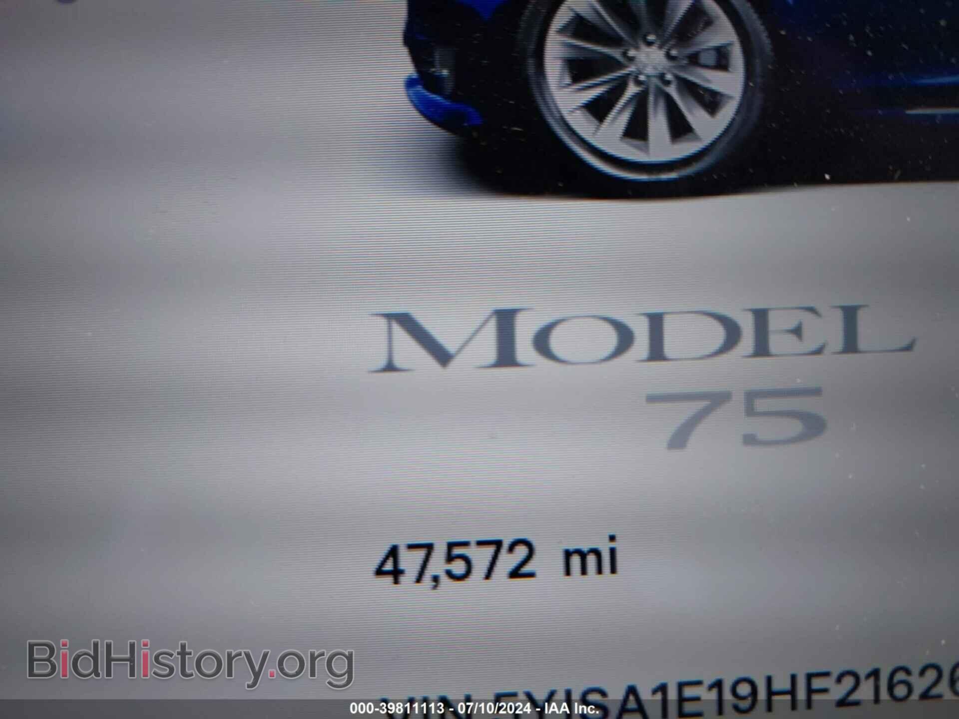 2017 TESLA MODEL S - VIN: 5YJSA1E19HF216262 - Фото 15