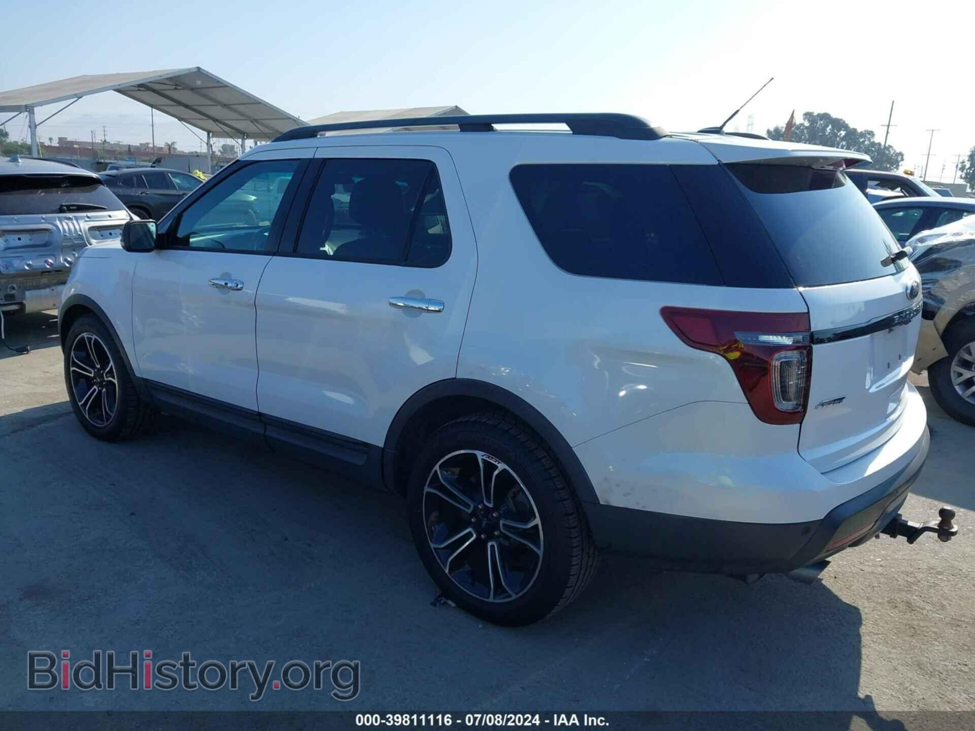 2013 FORD EXPLORER - VIN: 1FM5K8GT7DGC86355 - Photo 3