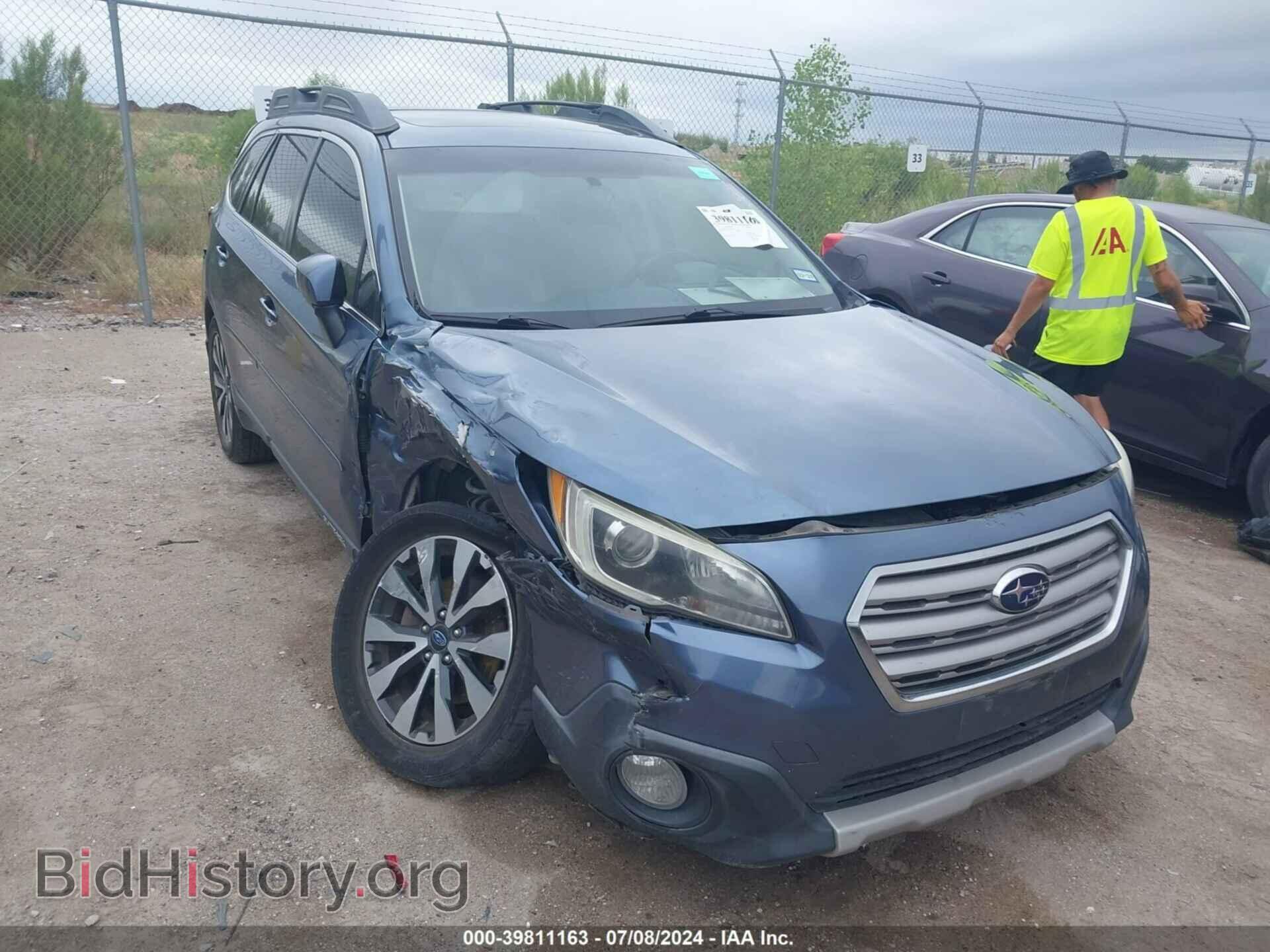 Фотография 4S4BSELC9F3282499 - SUBARU OUTBACK 2015
