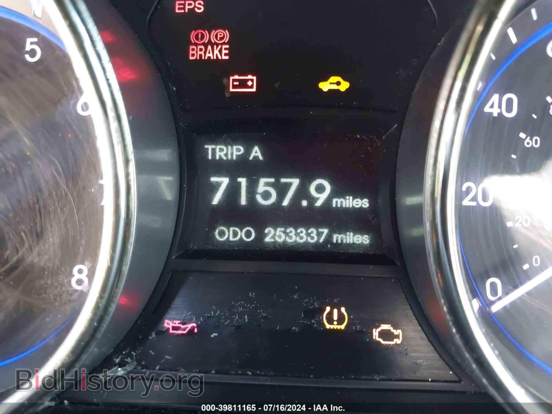 2012 HYUNDAI SONATA - VIN: 5NPEC4AC9CH342437 - Фото 7