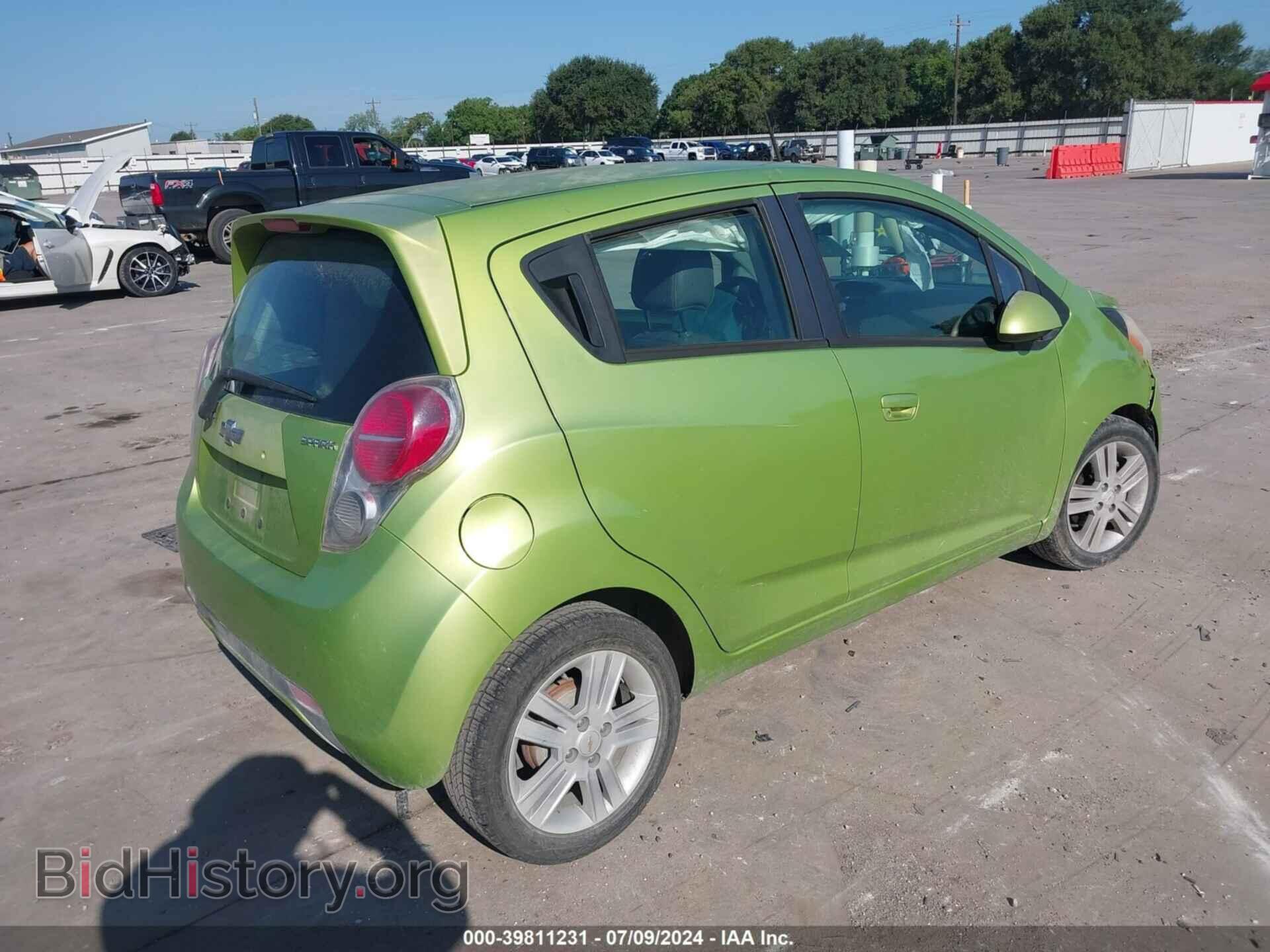 2013 CHEVROLET SPARK - VIN: KL8CD6S99DC501711 - Фото 4