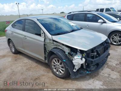2019 Hyundai ACCENT SEL, золотистый — VIN 3KPC24A3XKE069523, IAAI