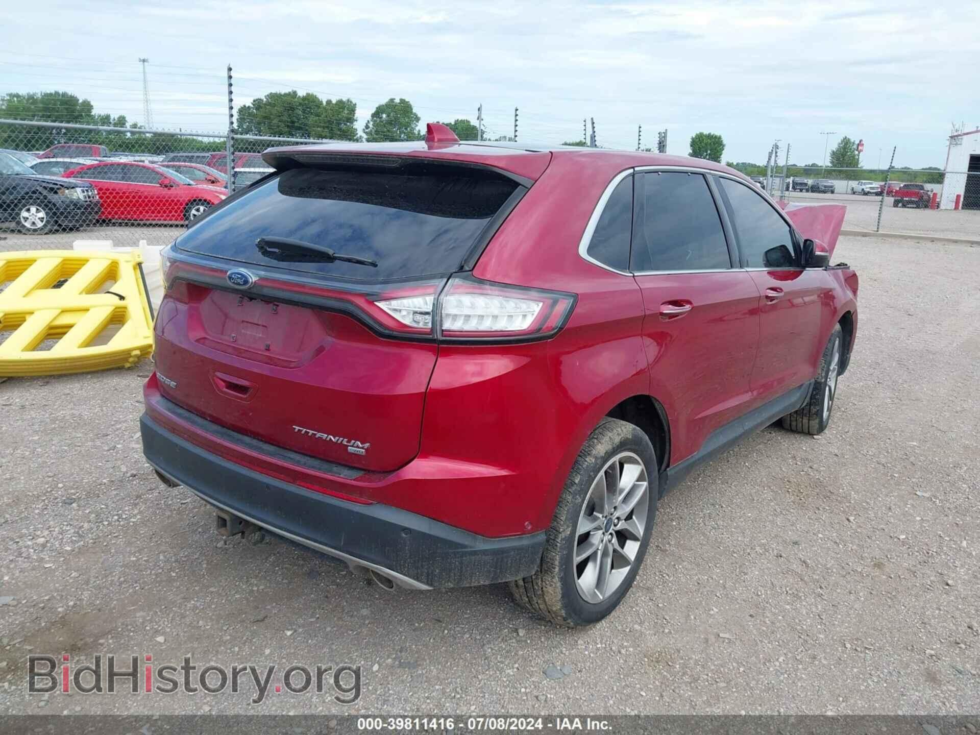 2016 FORD EDGE - VIN: 2FMPK4K85GBB17967 - Фото 4