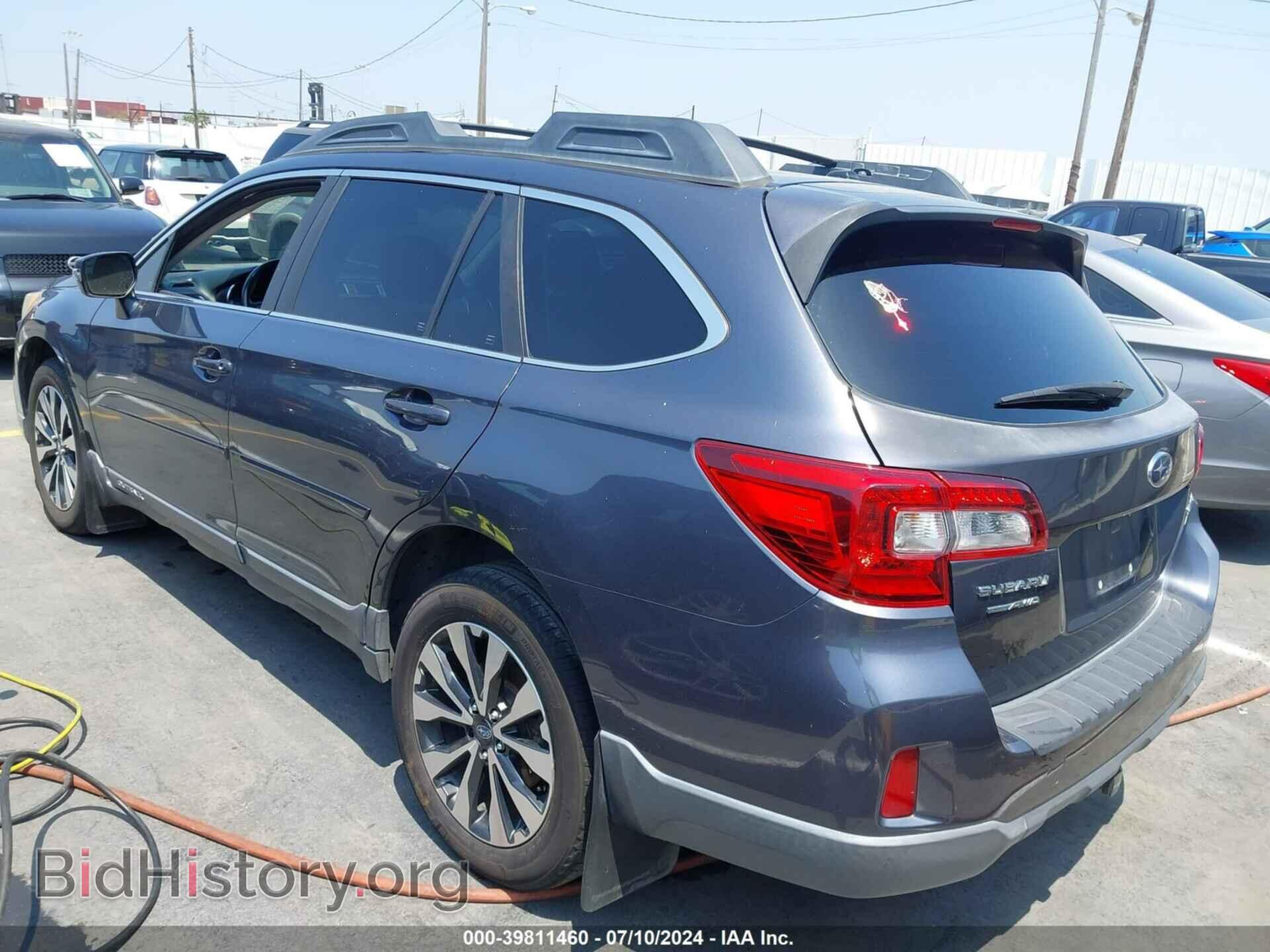 2015 SUBARU OUTBACK - VIN: 4S4BSALC2F3201447 - Фото 3