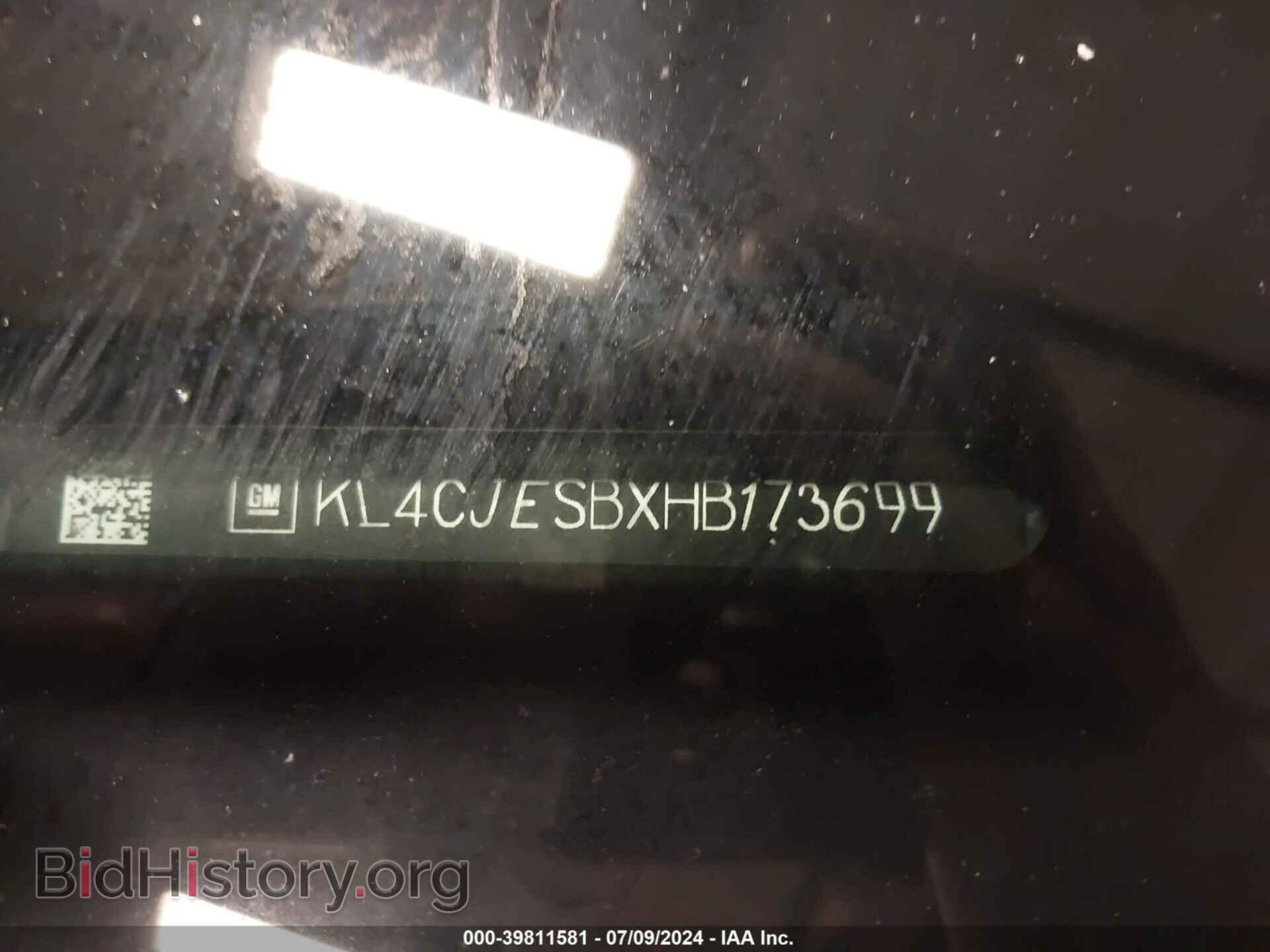 2017 BUICK ENCORE - VIN: KL4CJESBXHB173699 - Photo 9