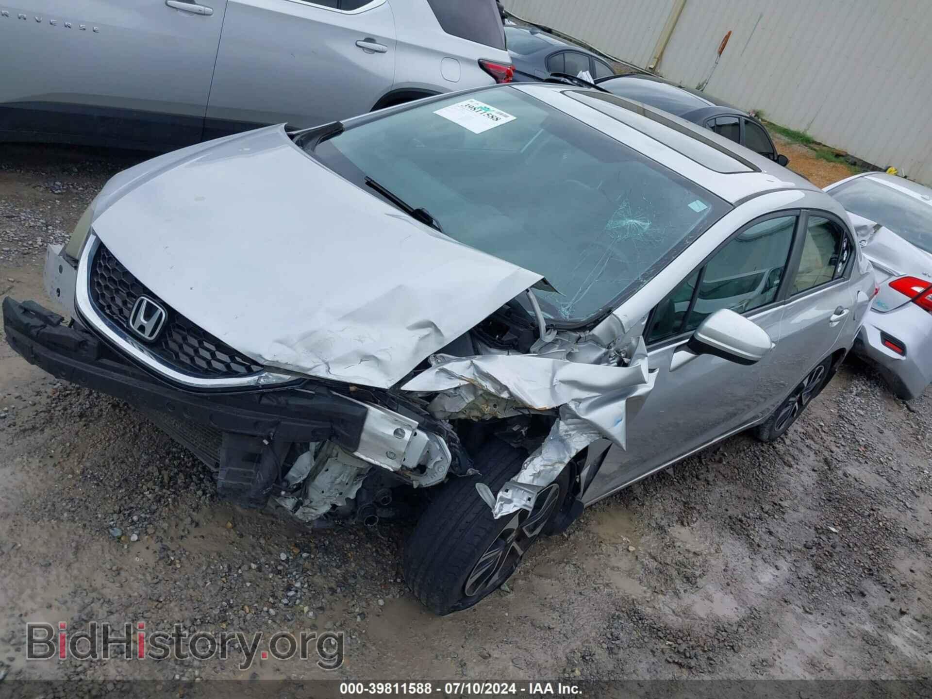 2015 HONDA CIVIC - VIN: 19XFB2F83FE038528 - Фото 2