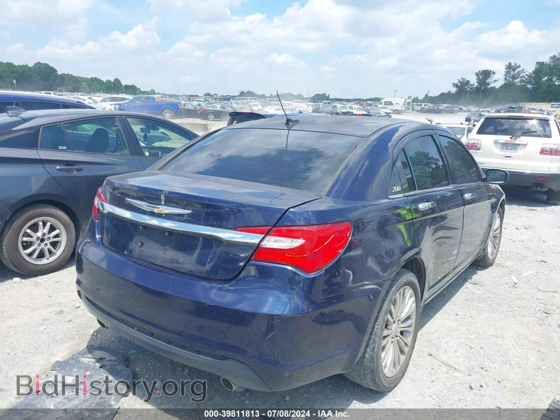 2013 CHRYSLER 200 - VIN: 1C3CCBCG7DN543528 - Фото 4