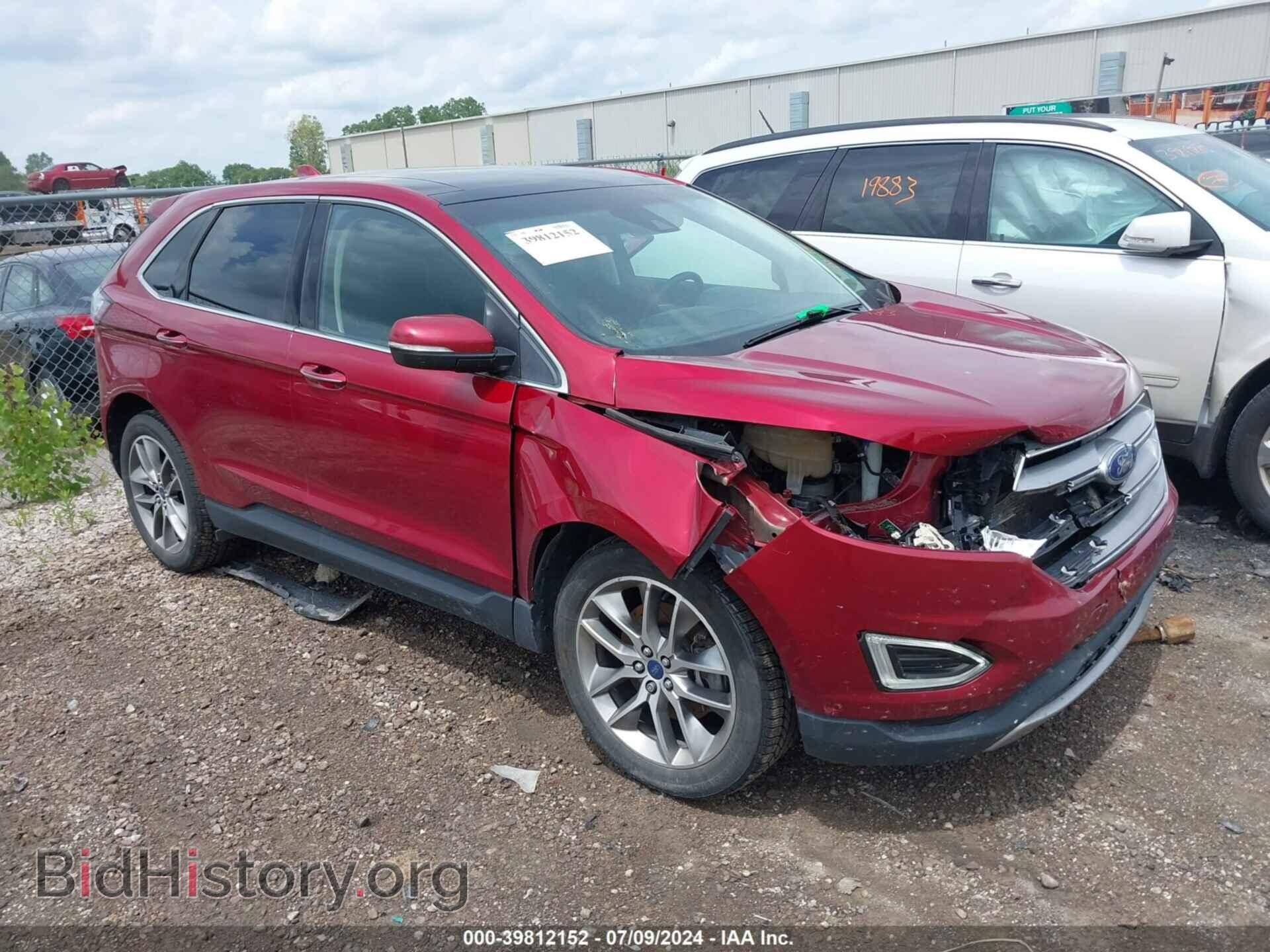 Photo 2FMPK4K85GBC41396 - FORD EDGE 2016