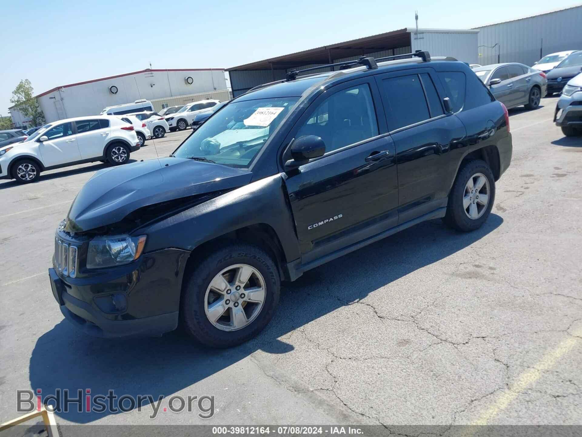2016 JEEP COMPASS - VIN: 1C4NJCEA5GD734254 - Фото 2