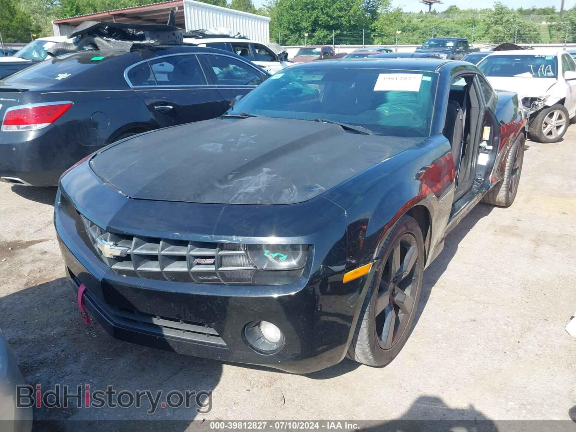 2011 CHEVROLET CAMARO - VIN: 2G1FB1ED9B9143293 - Фото 2