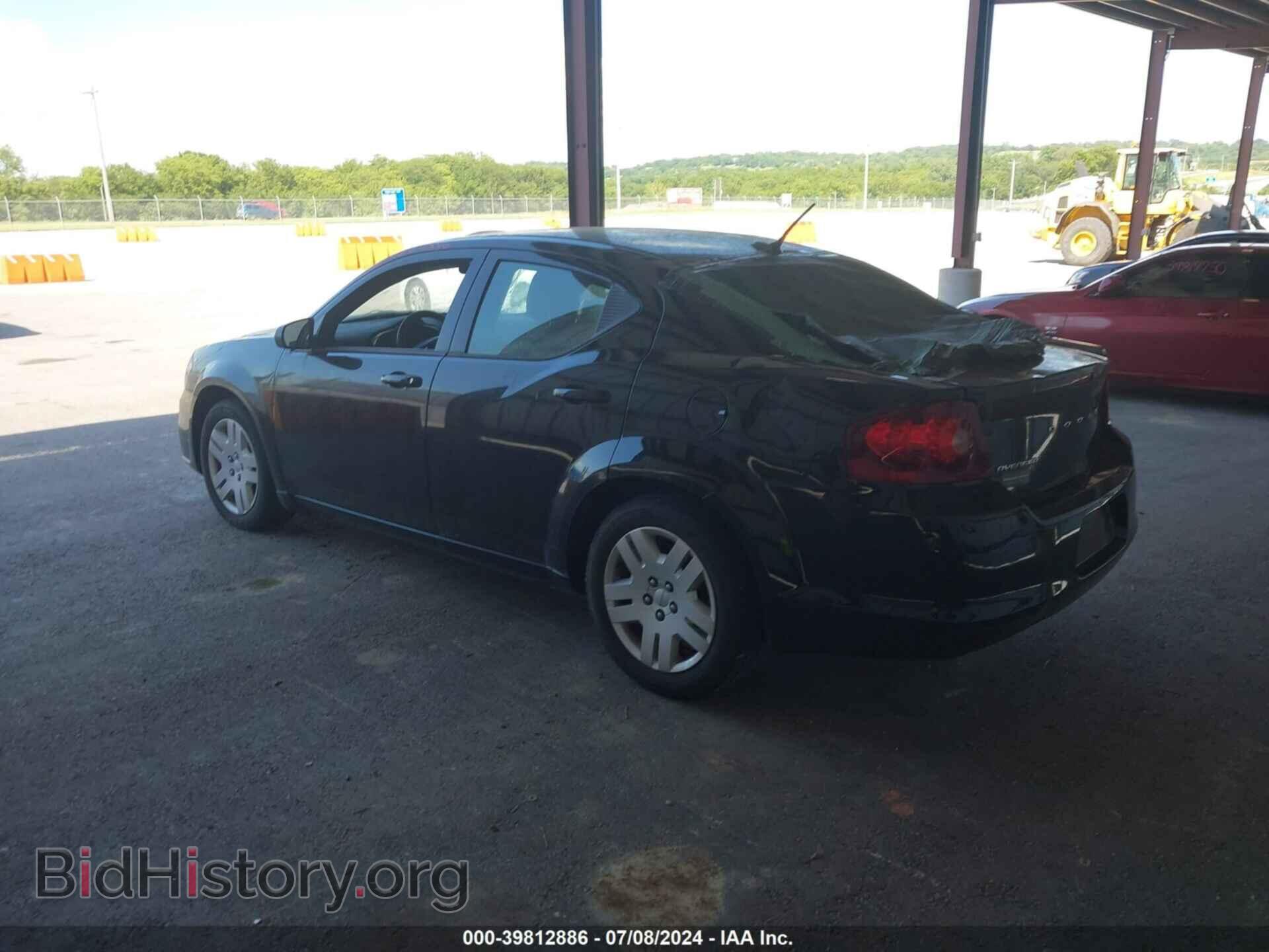 2013 DODGE AVENGER - VIN: 1C3CDZAB7DN547544 - Фото 3