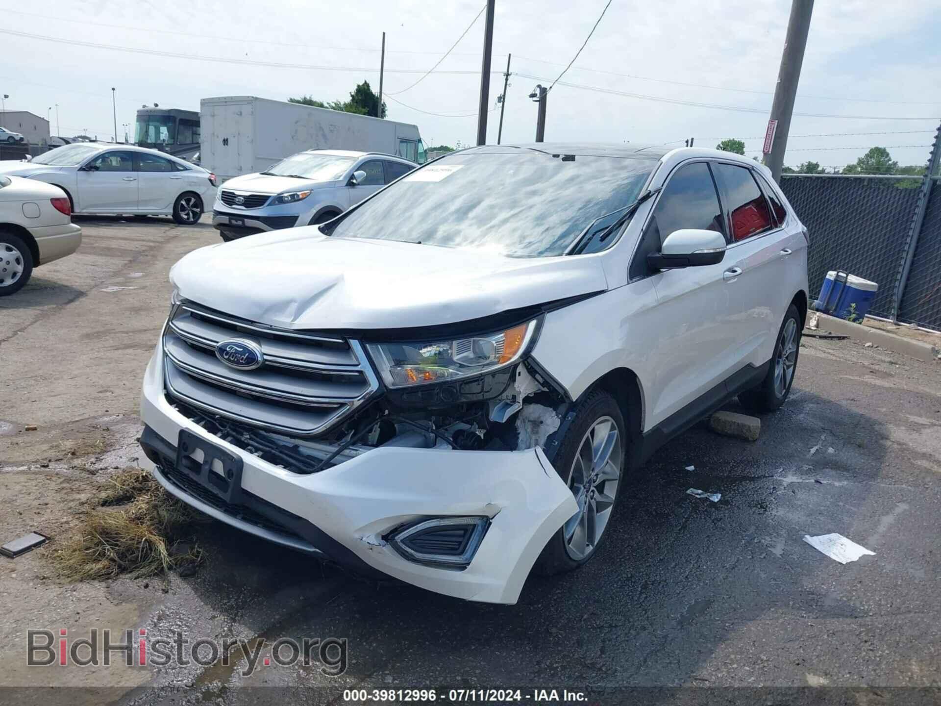 2017 FORD EDGE - VIN: 2FMPK4K88HBB16457 - Photo 2