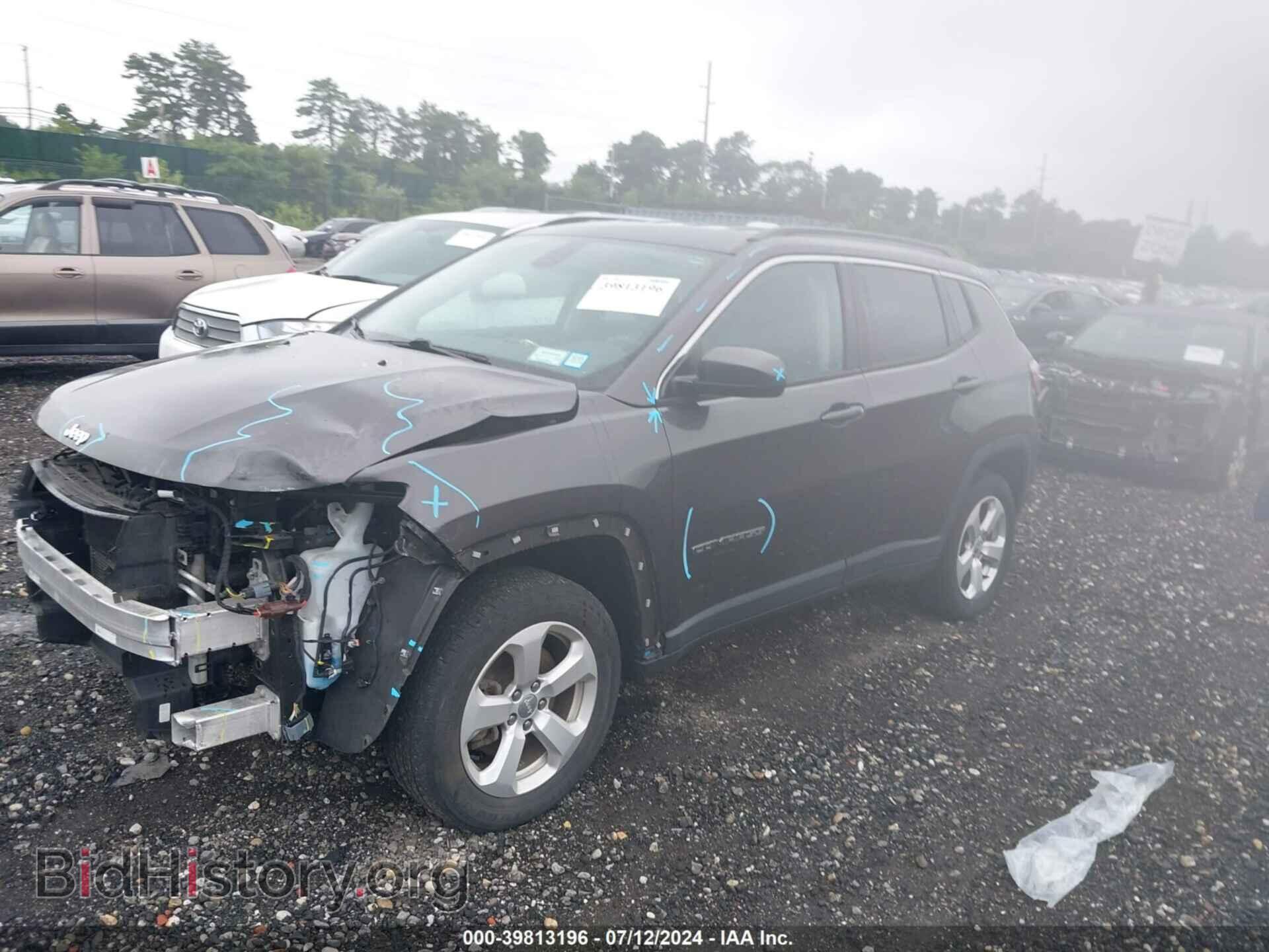 2019 JEEP COMPASS - VIN: 3C4NJDBB6KT767155 - Фото 2