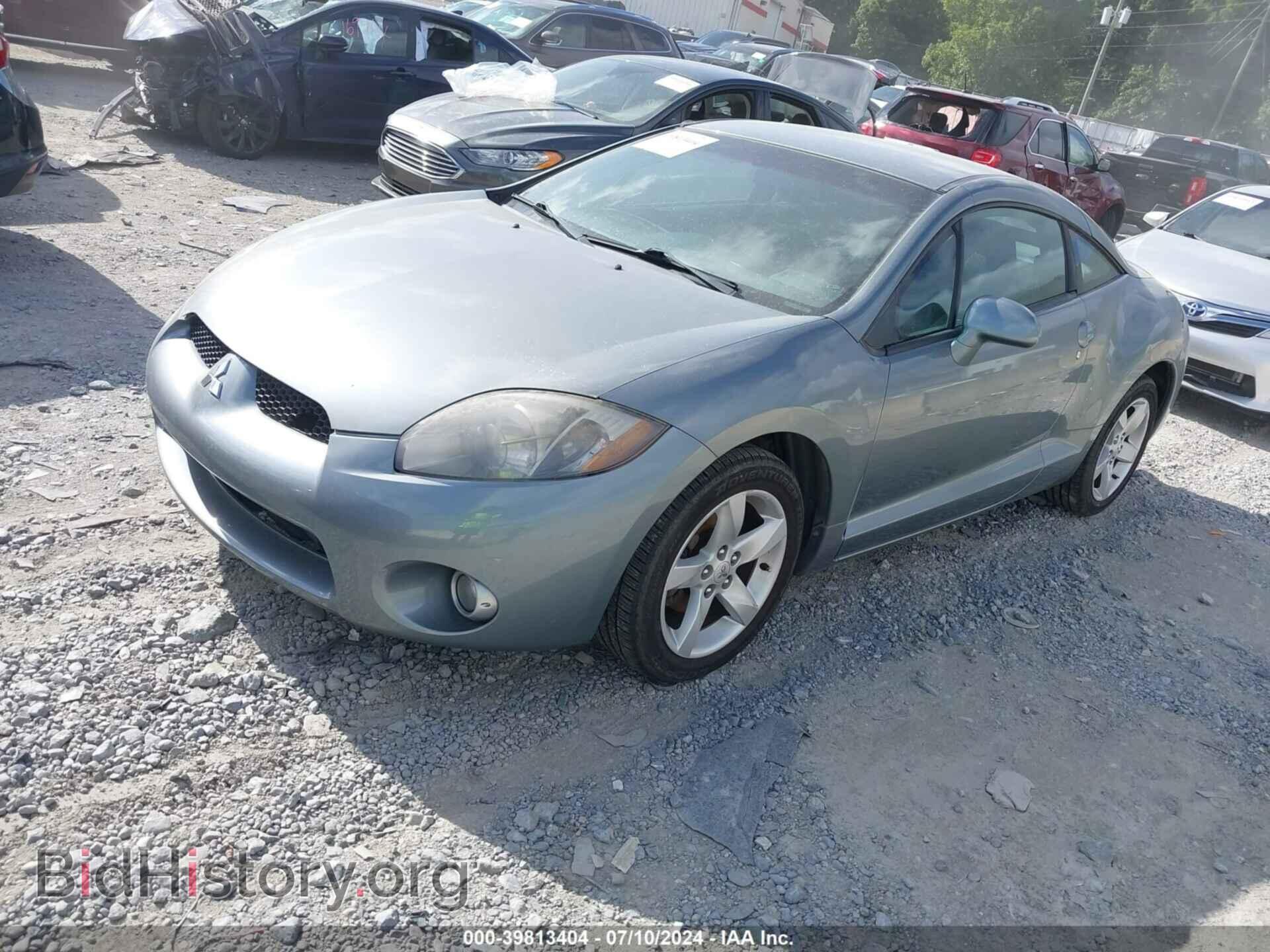 2007 MITSUBISHI ECLIPSE - VIN: 4A3AK34T87E016333 - Фото 2