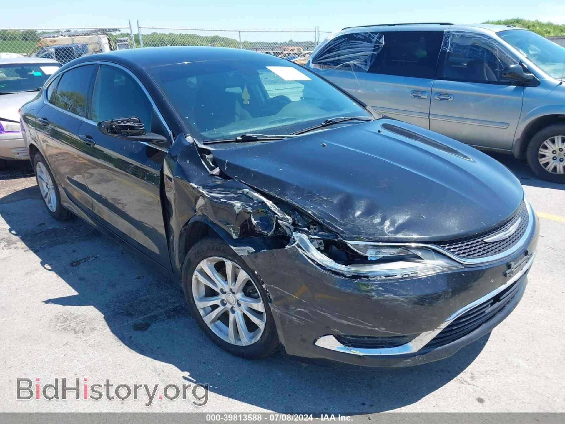 Фотография 1C3CCCAB8FN725142 - CHRYSLER 200 2015