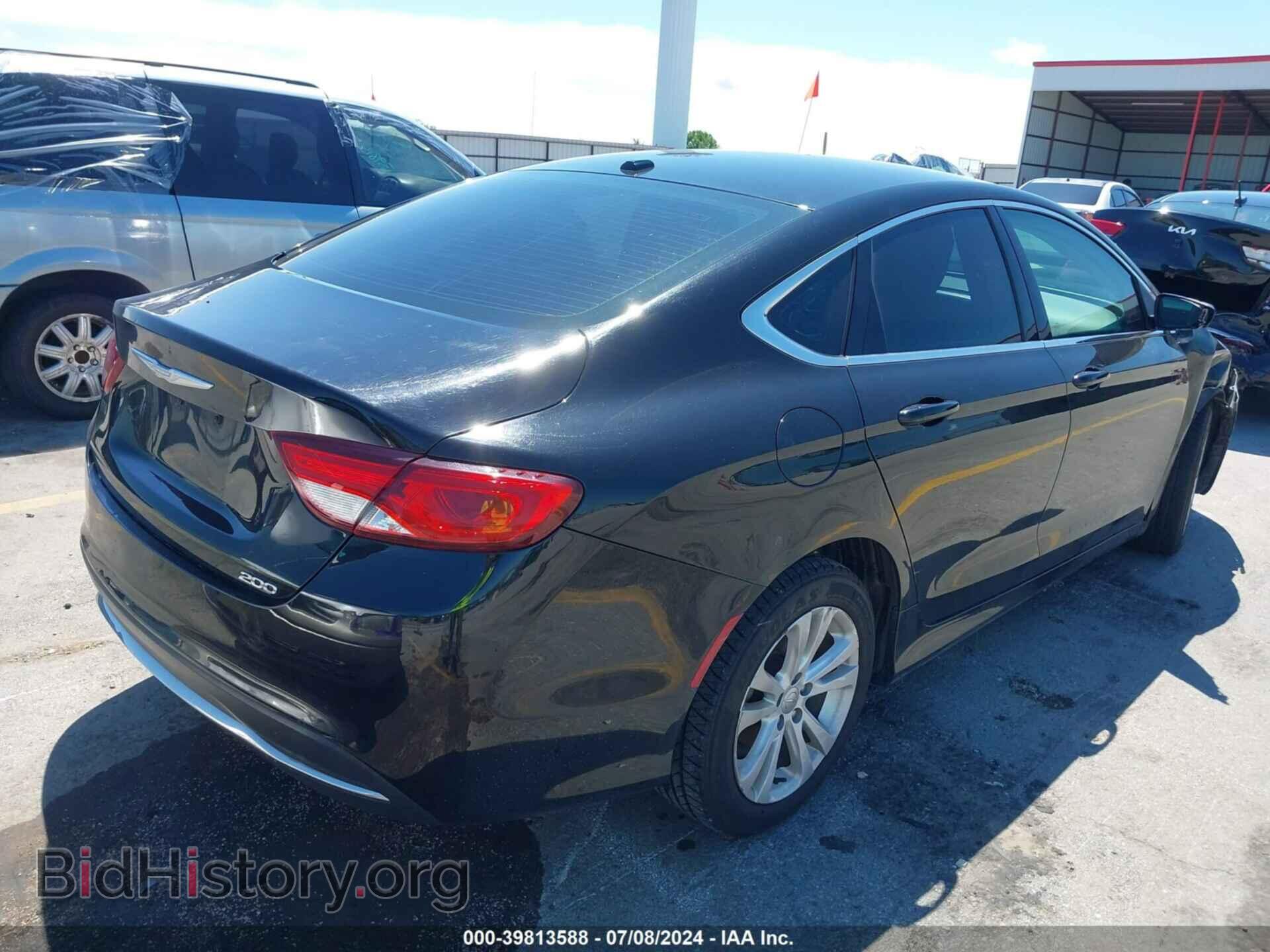 2015 CHRYSLER 200 - VIN: 1C3CCCAB8FN725142 - Фото 4