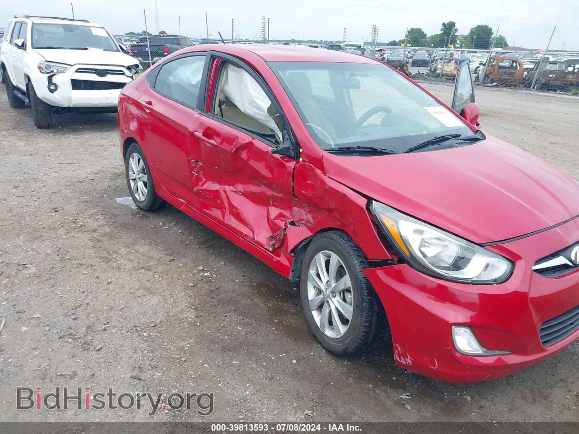 2013 HYUNDAI ACCENT - VIN: KMHCU4AE4DU494828 - Фото 6
